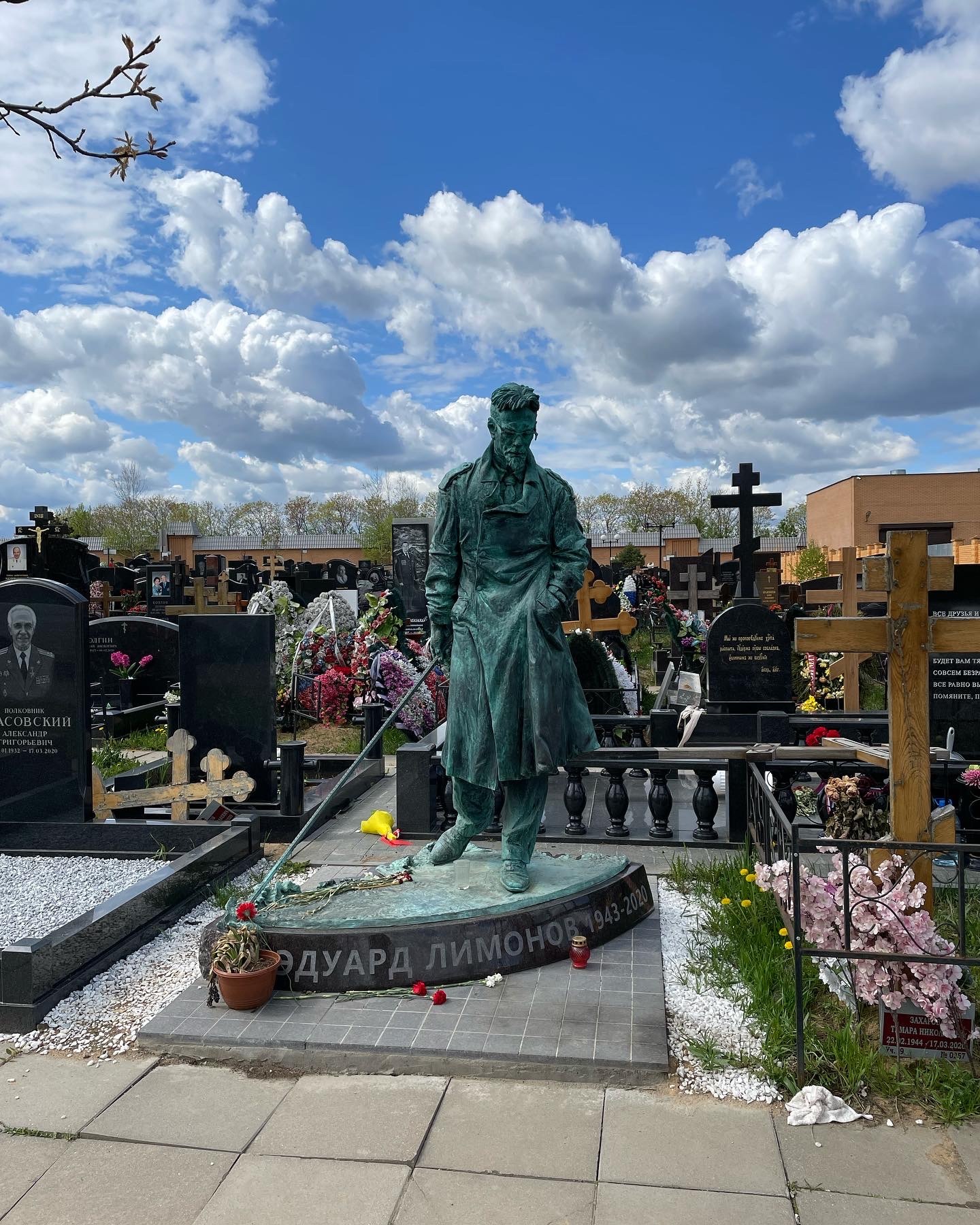 Troekurovskoye-2 - My, Cemetery, Celebrities, Longpost