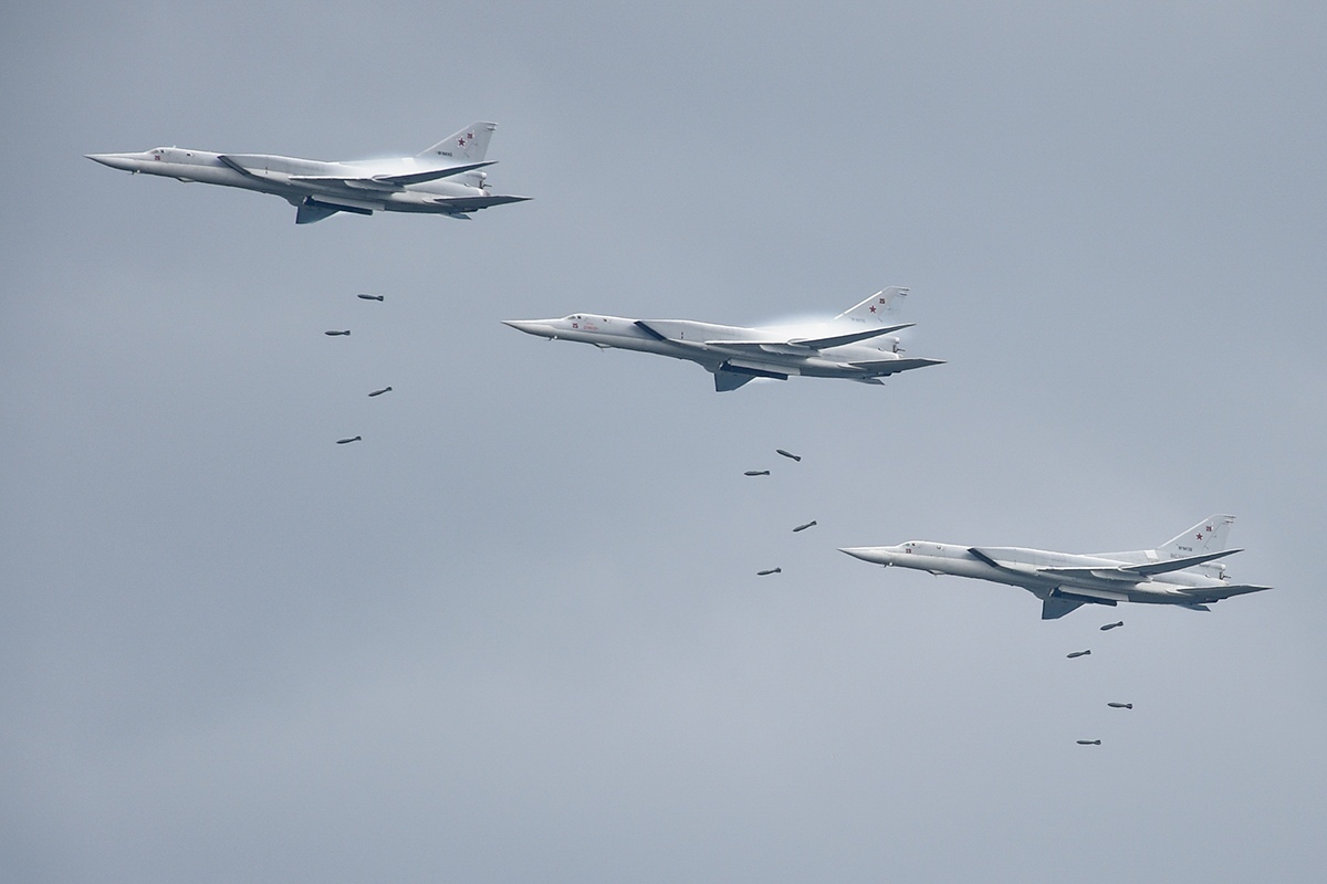 Navigation and bombing system and bomb armament of the Tu-22M3 aircraft - My, Tu-22m3, Aviation, Airplane, Video, Soundless, Longpost