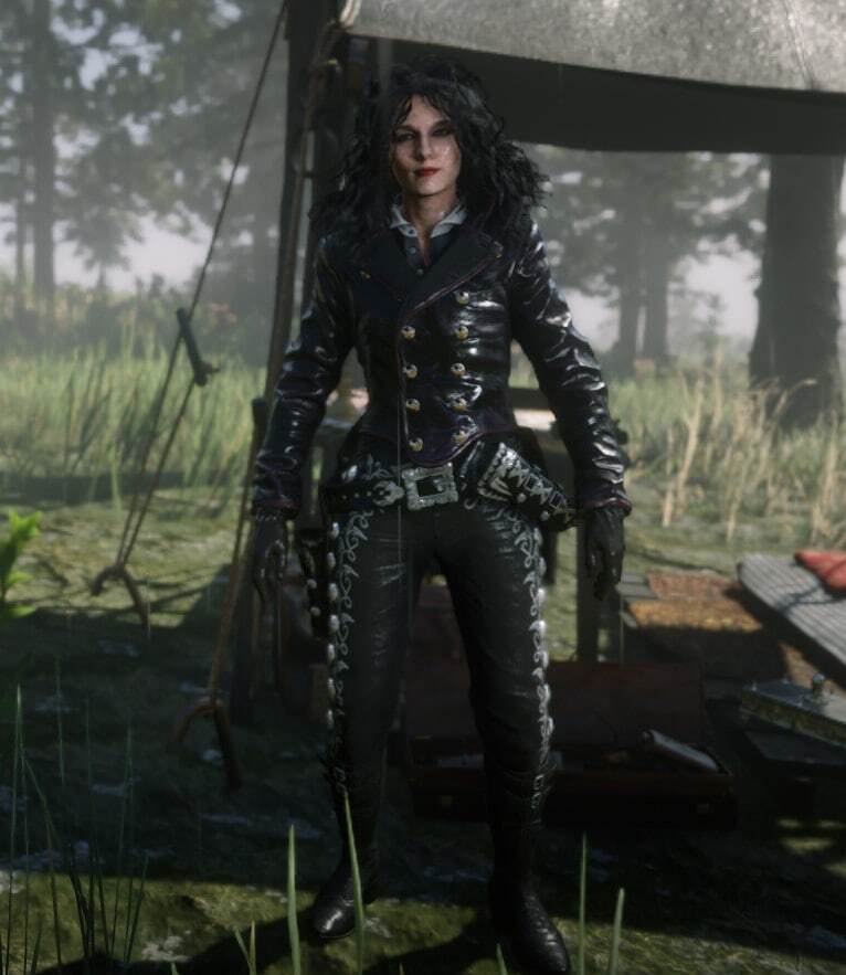 Yennefer in RDO 2 - My, Red dead redemption, Yennefer, Longpost