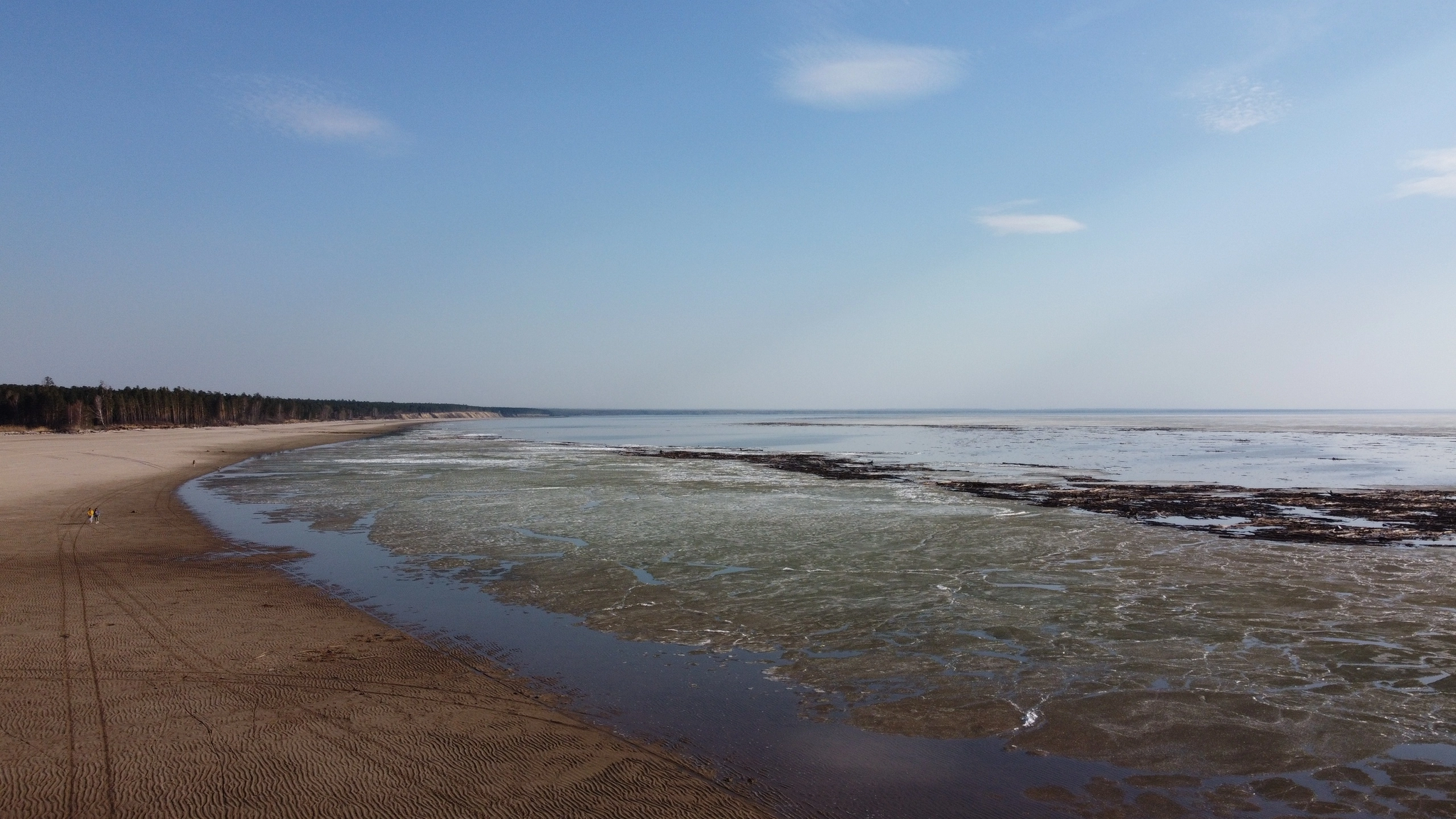 Sea - My, Quadcopter, Aerial photography, Ob sea, Novosibirsk region, The photo