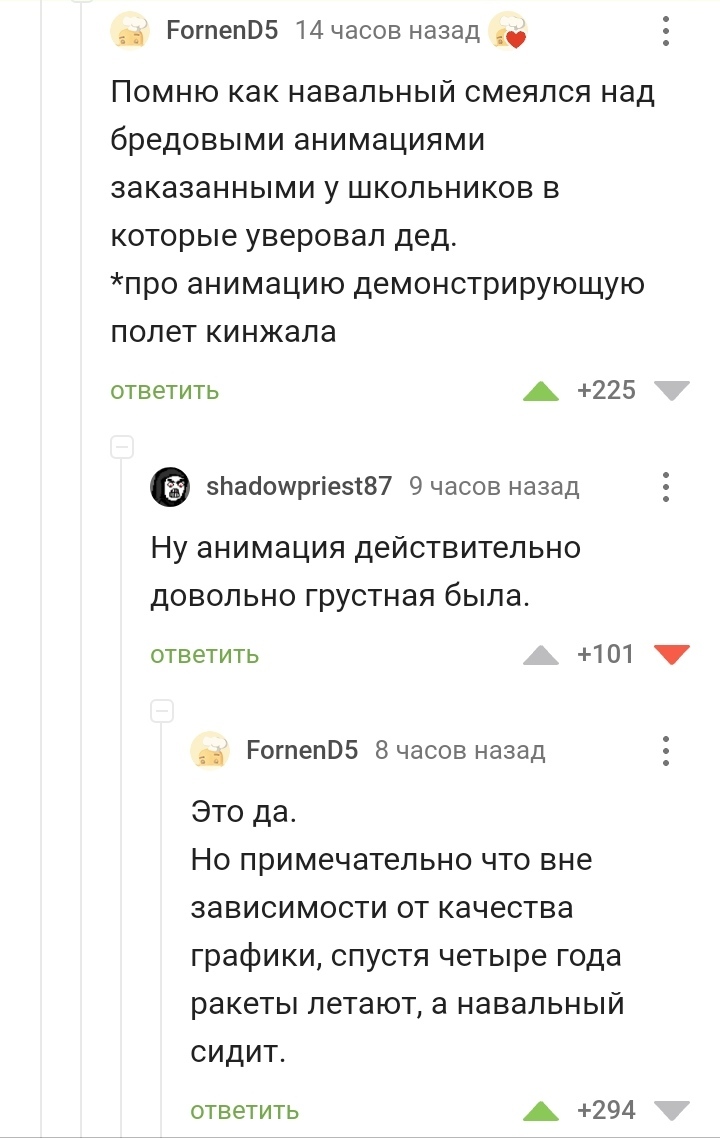 Умейте отличать главное от второстепенного - Политика, Русские, Россия, Технологии, Алексей Навальный, Наука, Наука и техника, Разработка, Комментарии, Комментарии на Пикабу, Скриншот