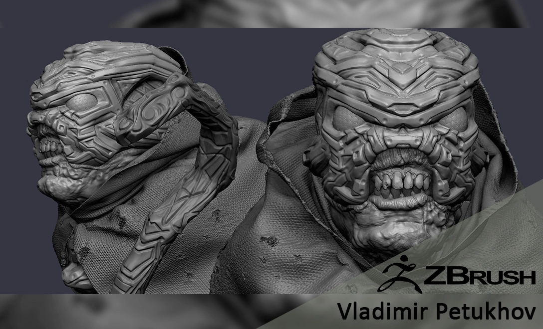 Speed Sculpt пришелец - Моё, Zbrush, Speedsculpt, Скульптинг, Видео, YouTube