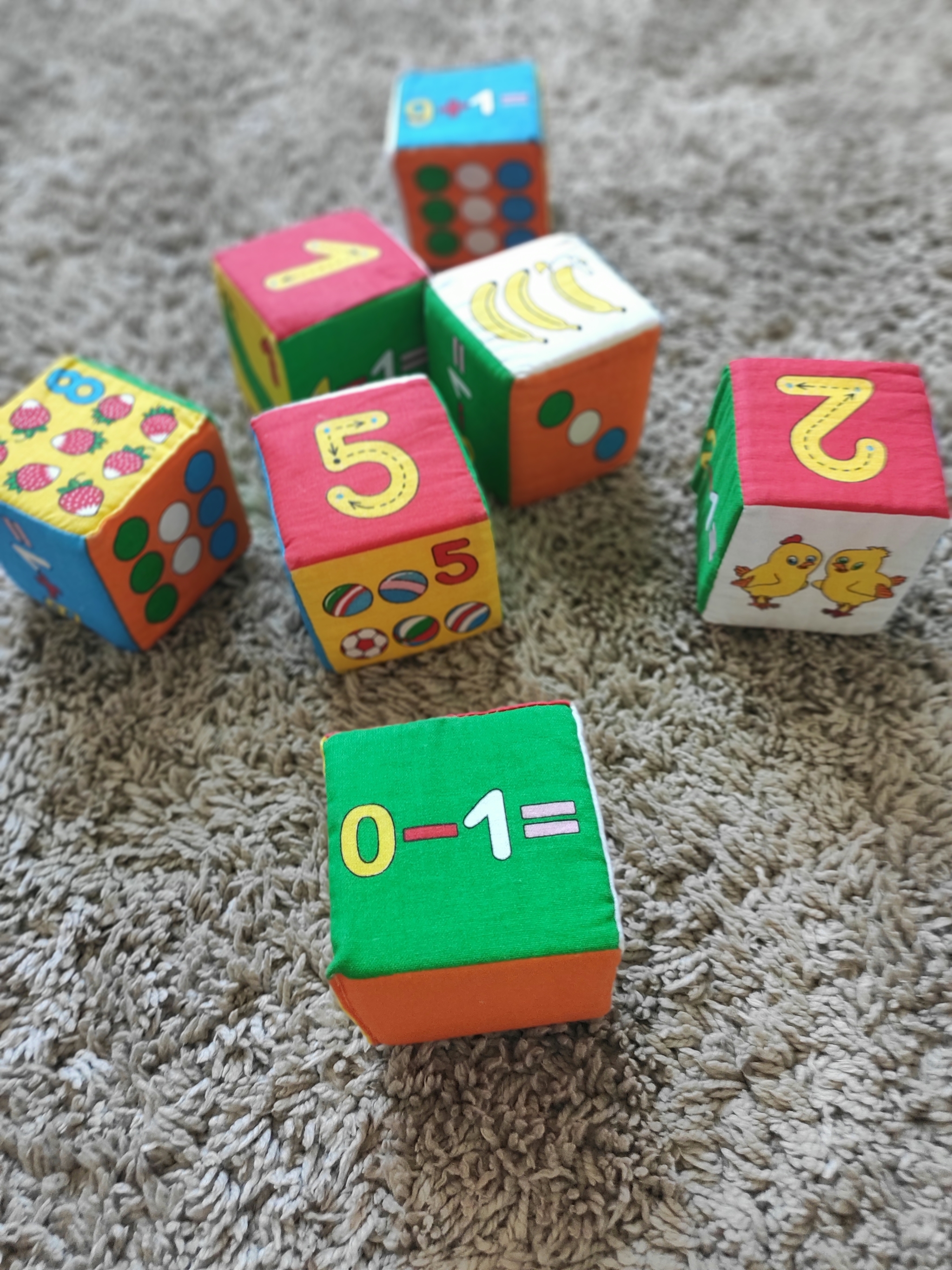 A new word in preschool pedagogy? - My, Cubes, Toys