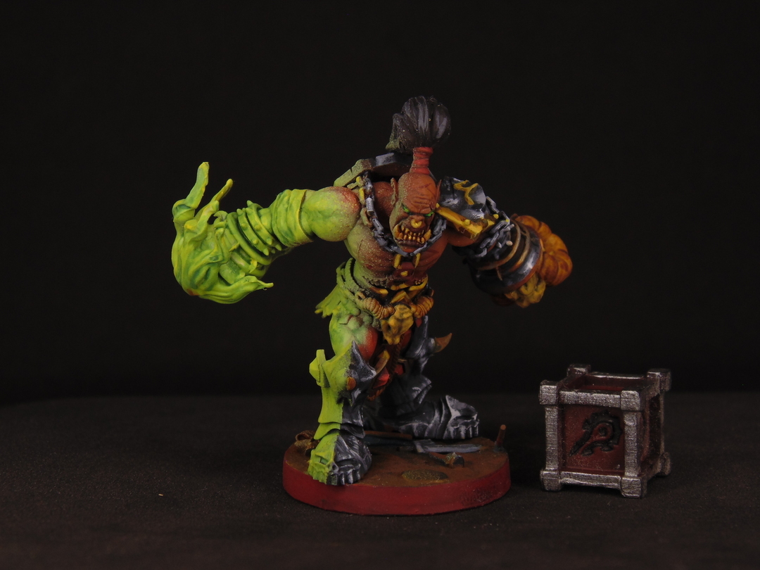 Orc Juggernauts - 32mm miniatures for 3d printing - My, Dungeons & dragons, Miniature, Painting miniatures, World of warcraft, 3D печать, Wargame, Figurines, Modeling, 3D printer, 3D modeling, Stand modeling, Collecting, Longpost