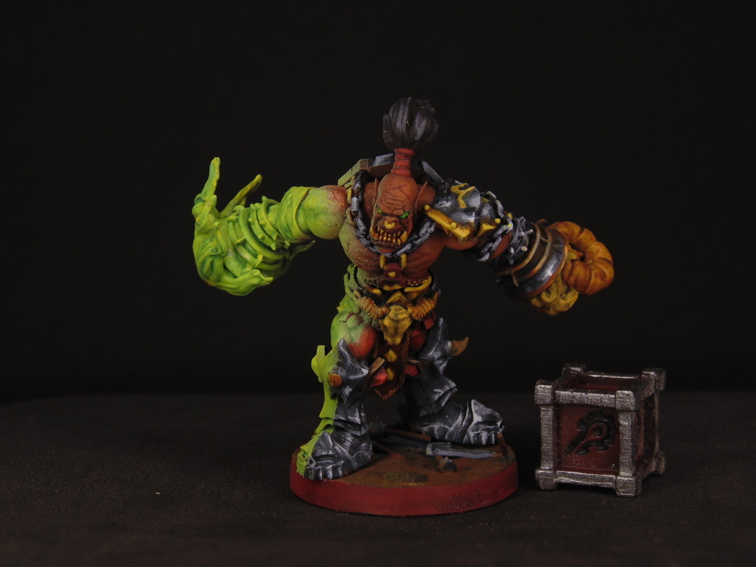 Orc Juggernauts - 32mm miniatures for 3d printing - My, Dungeons & dragons, Miniature, Painting miniatures, World of warcraft, 3D печать, Wargame, Figurines, Modeling, 3D printer, 3D modeling, Stand modeling, Collecting, Longpost