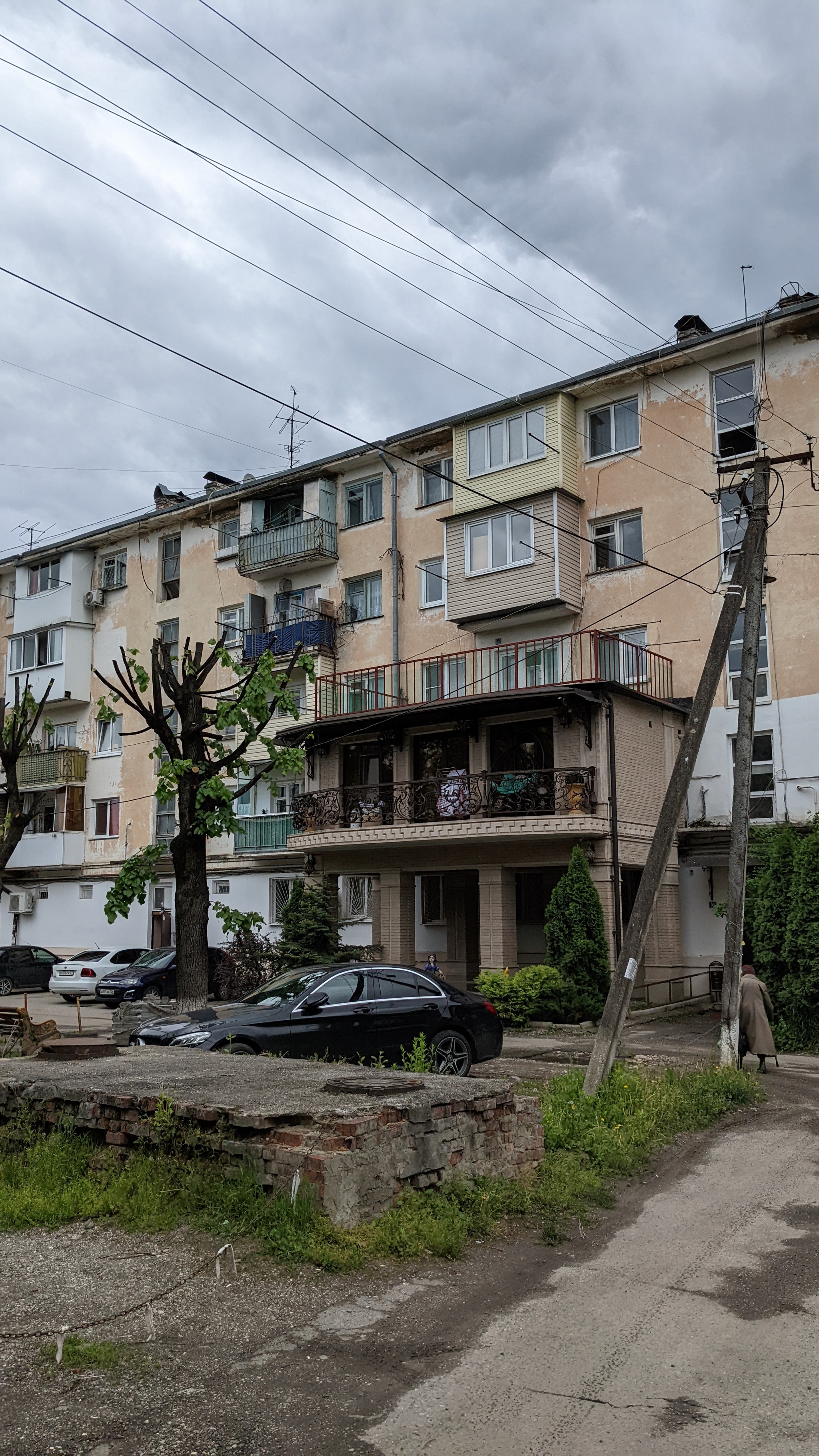 Are you weak? - My, Annexe, Balcony, Caucasus, Longpost