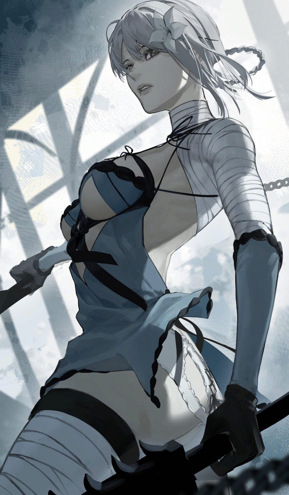 Kaine - NSFW, NIER replicant, Kaine, Art, Games, Erotic