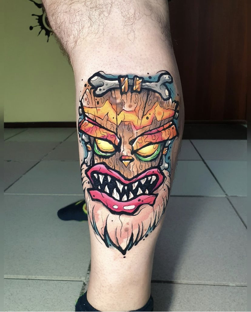 I just wanna brag) - My, Tattoo, Nostalgia, Crash Bandicoot, Longpost