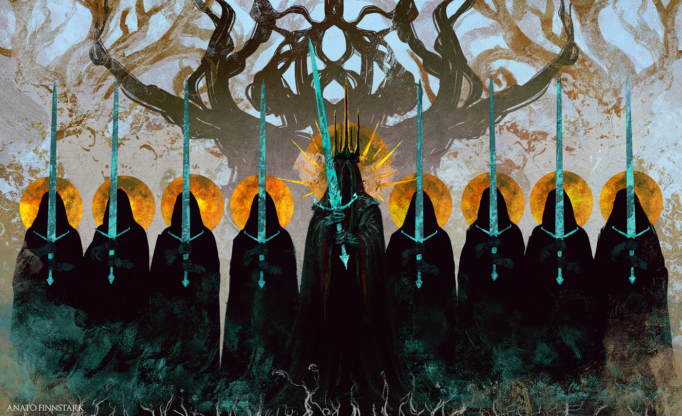 middle earth - Modern Art, Tolkien, Middle earth, Lord of the Rings, Art, A selection, Nazgul, Gandalf, The silmarillion, Sauron, The Sorcerer King, Morgoth, Shire, The Dragon, Balrog, Isildur, Repeat, Longpost, Anato finnstark