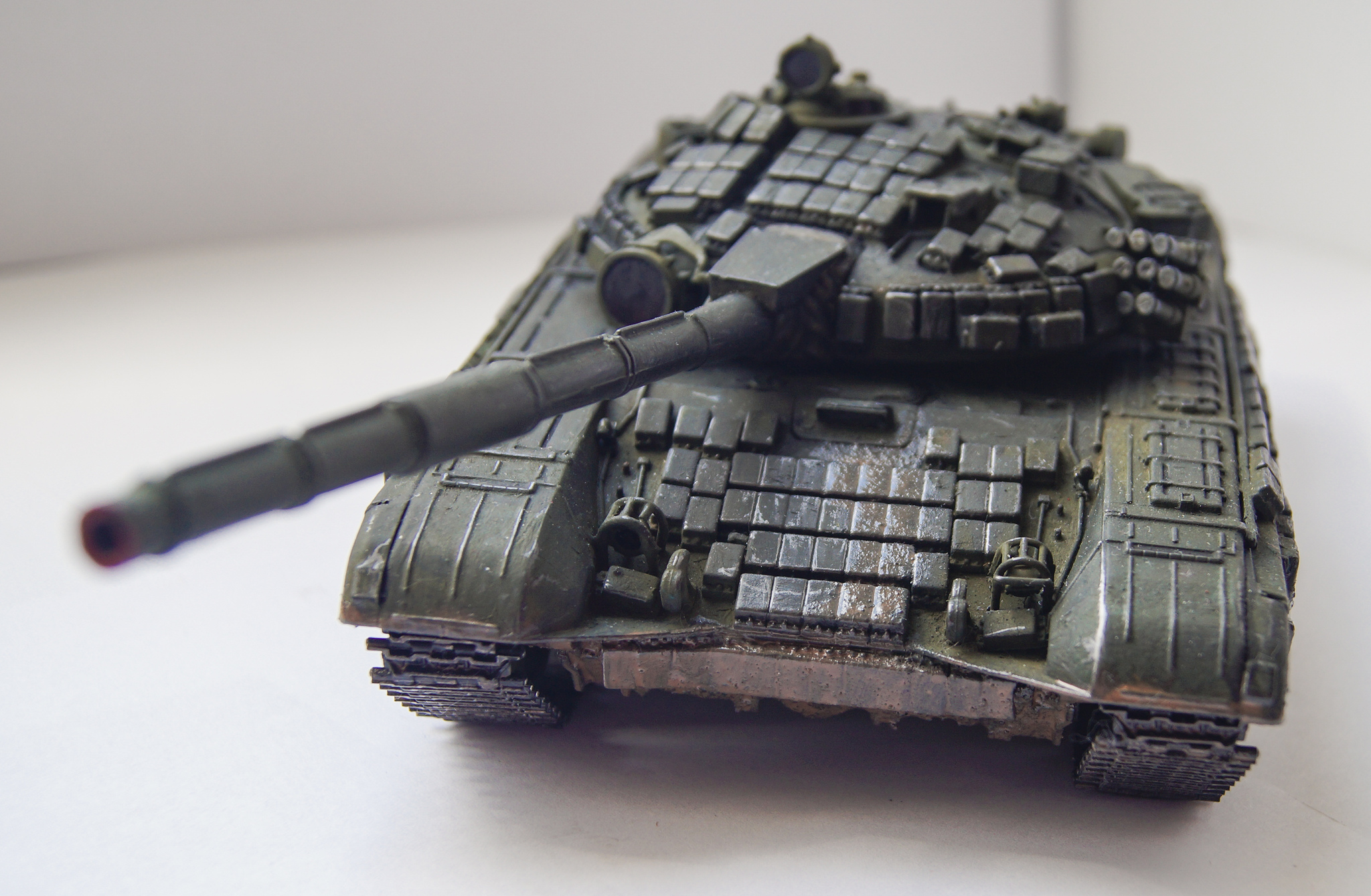 T-72BV from Zvezda - My, Hobby, Modeling, Scale model, Stand modeling, Tanks, t-72, Painting miniatures, Longpost