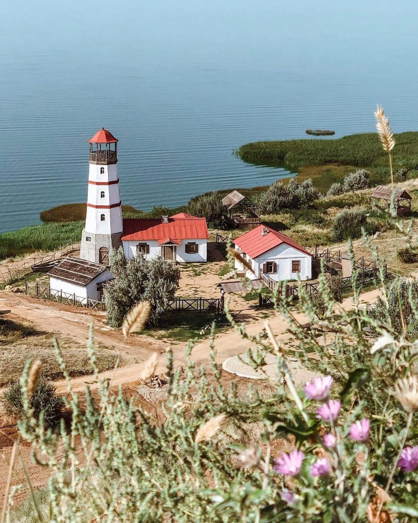 Lighthouse in Merzhanovo, Rostov region - The photo, Russia, Lighthouse, Rostov region