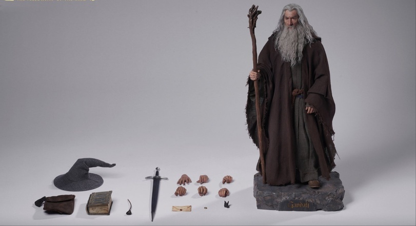 New Gandalf figure from Queen Studios, height 30.5 cm, not only the limbs move, but also the eyes - Gandalf, Figurines, Lord of the Rings, Longpost