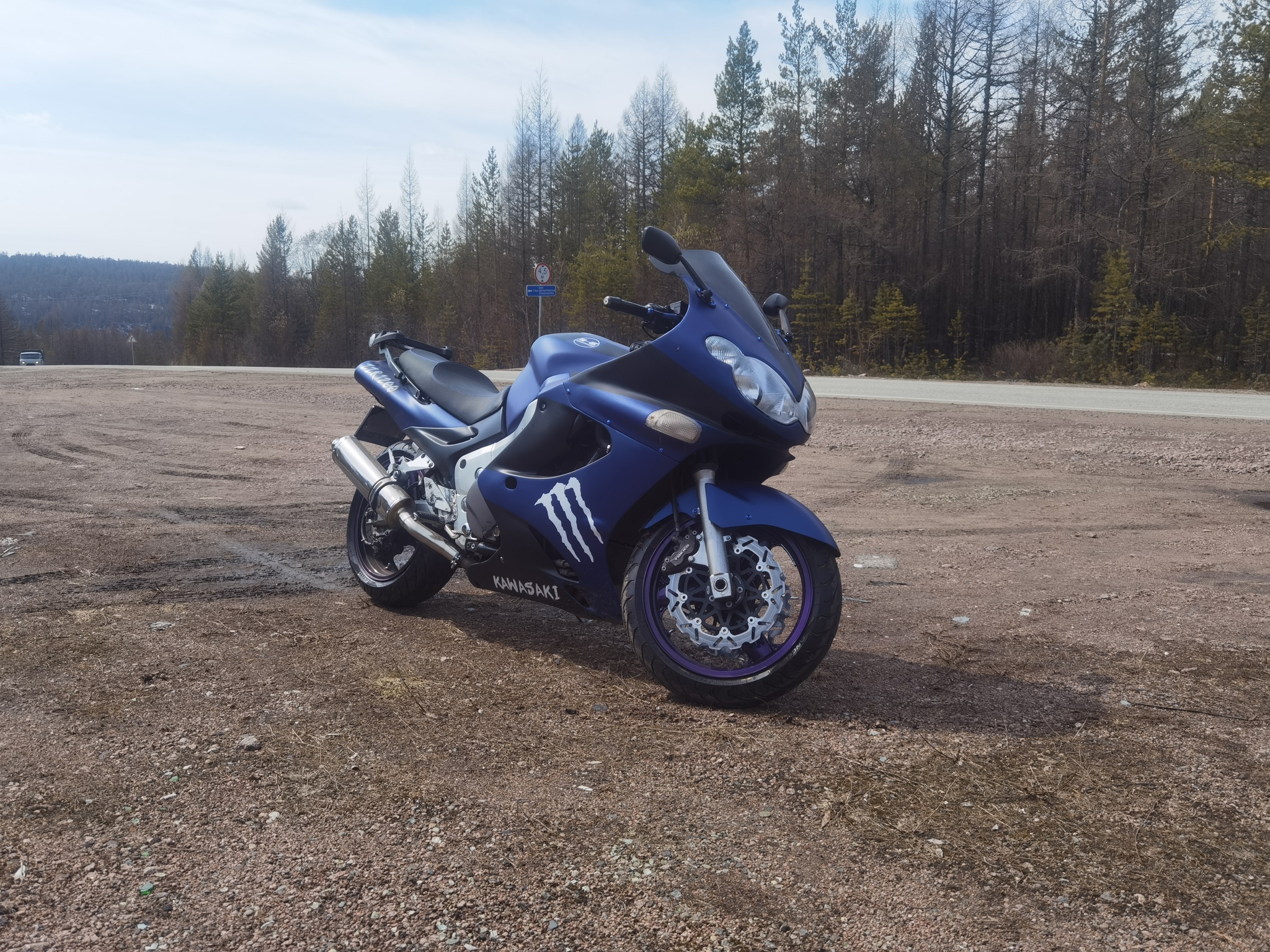 Opened the season - My, Moto, Kawasaki, Yakutia