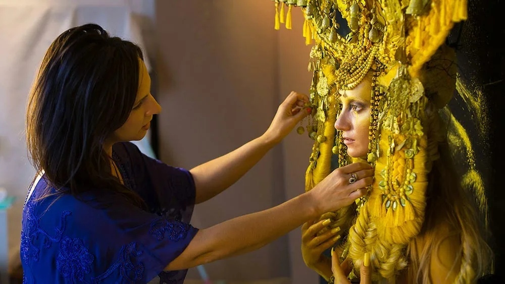 How a FAIRY TALE is created. Stills from the set of photographer Kirsty Mitchell! - Photographer, Celebrities, The photo, Creation, Portrait, Film set, Props, Longpost