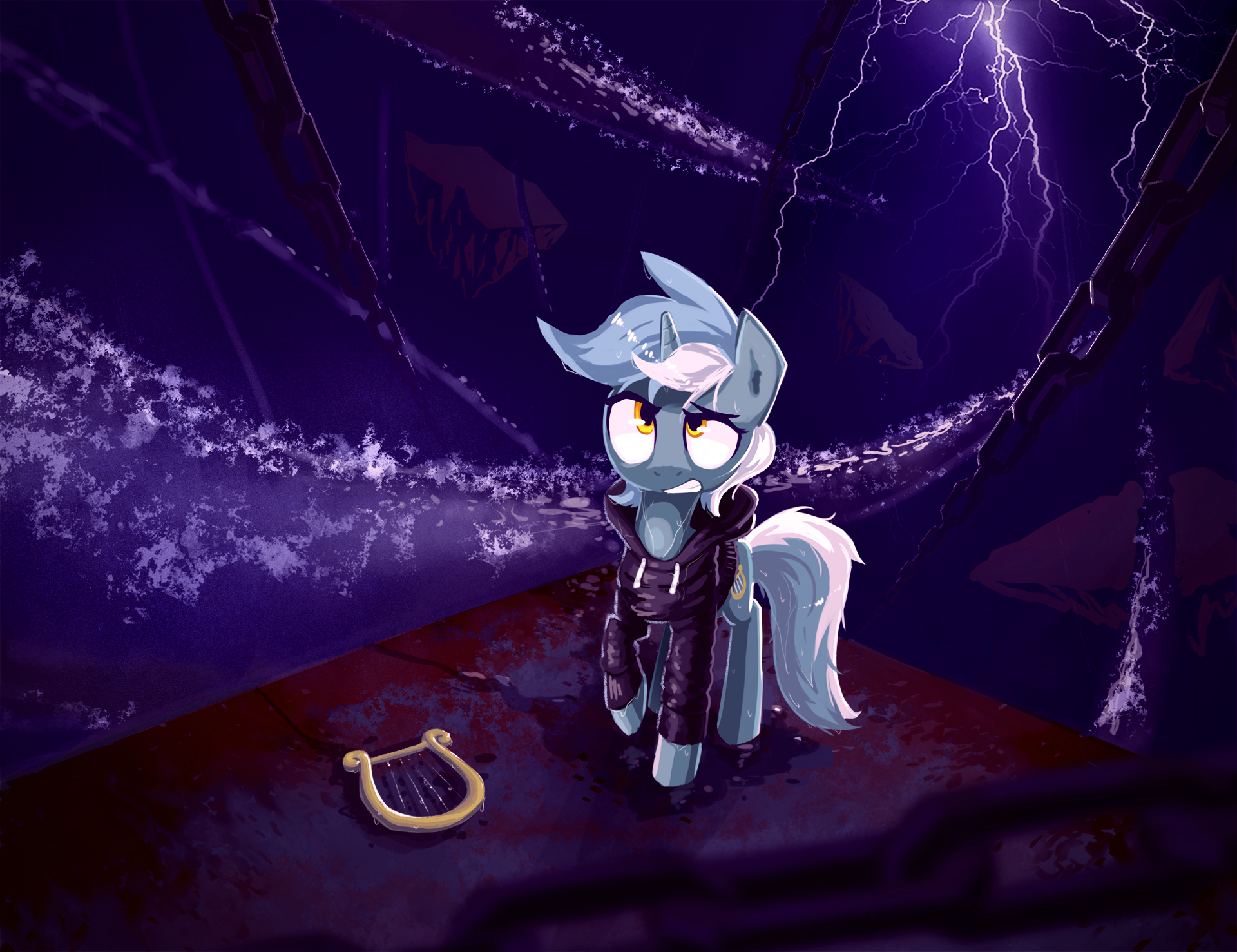 Kingdom of the Unsung - My little pony, Lyra heartstrings, Background Pony