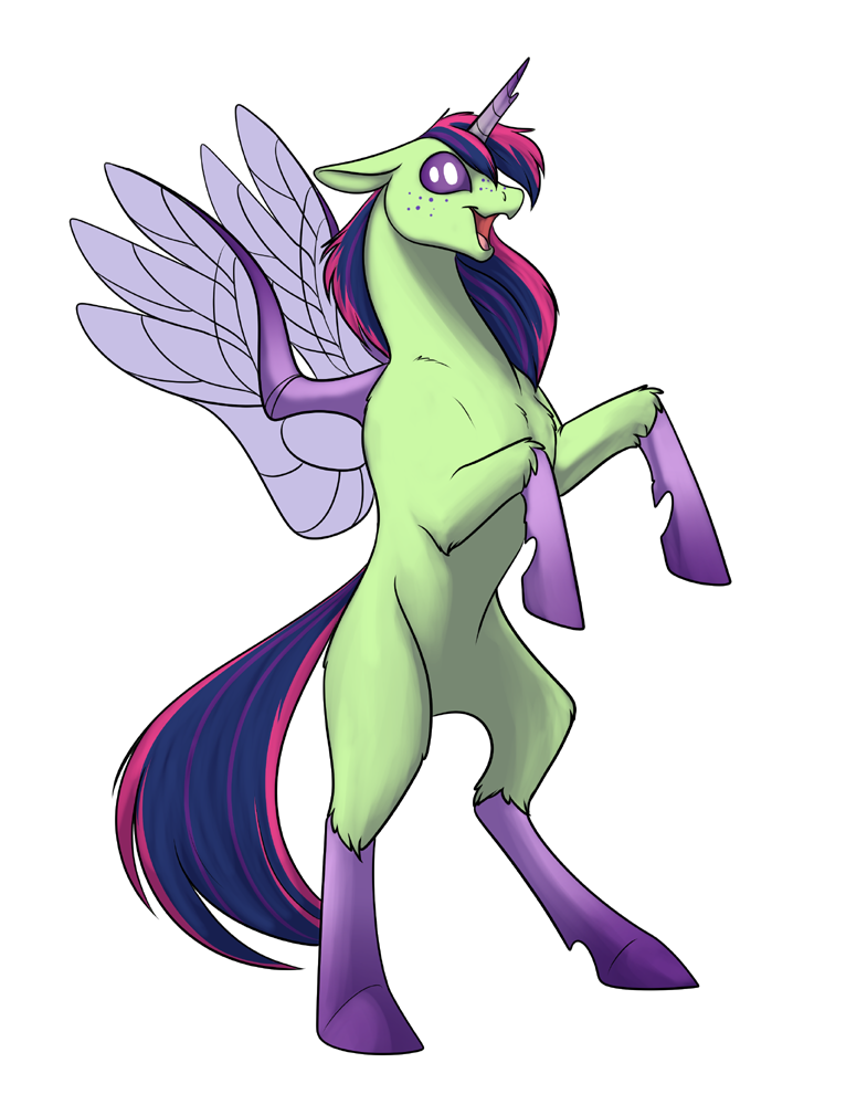 Suspicious beetle - My little pony, PonyArt, Original character, Changeling