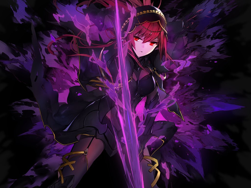 Shishou - Аниме, Anime Art, Fate, Fate Grand Order, Scathach, Длиннопост