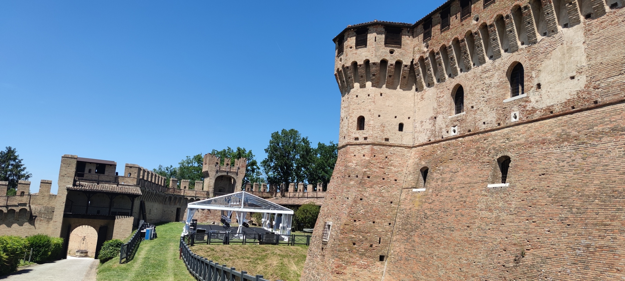 Italy. Castello di Gradara - My, Italy, Camping, Longpost