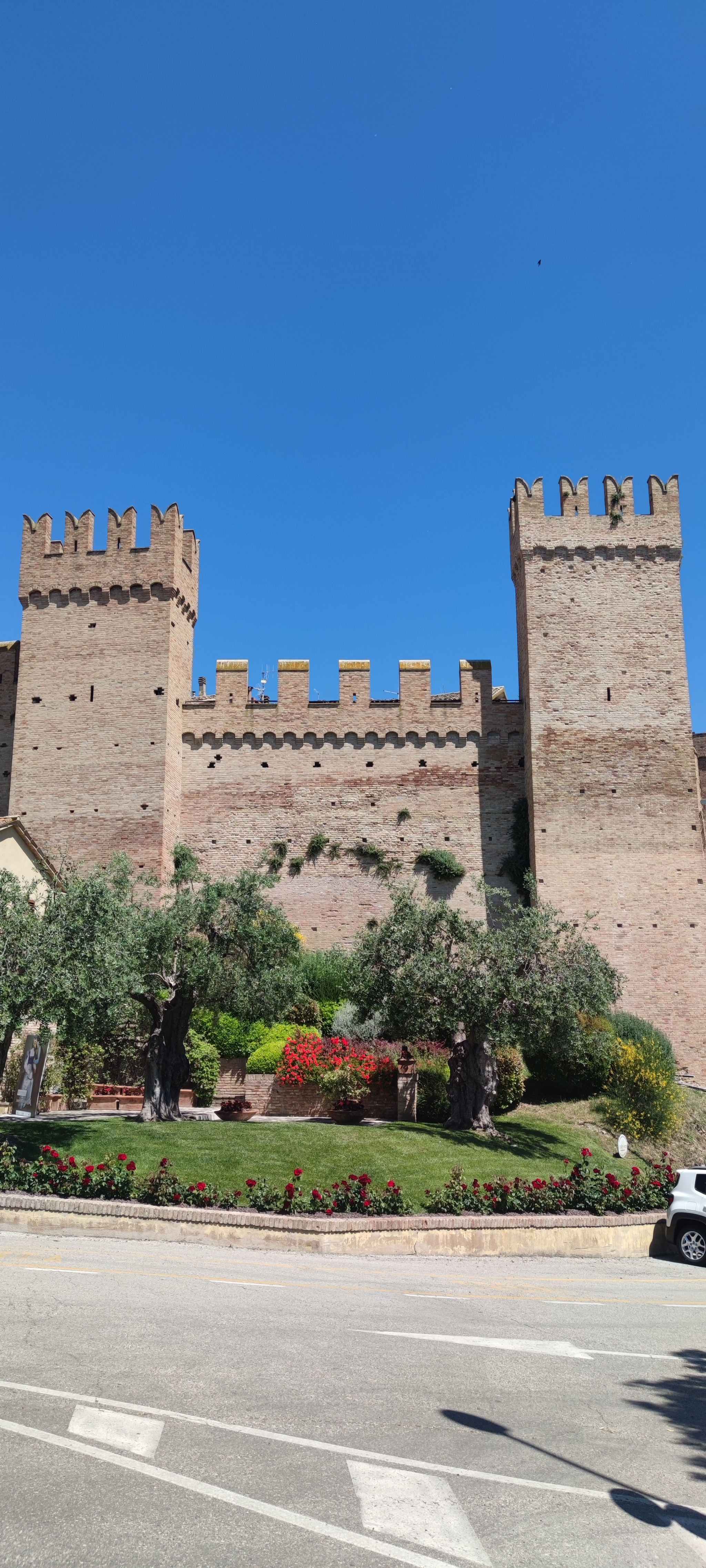 Italy. Castello di Gradara - My, Italy, Camping, Longpost