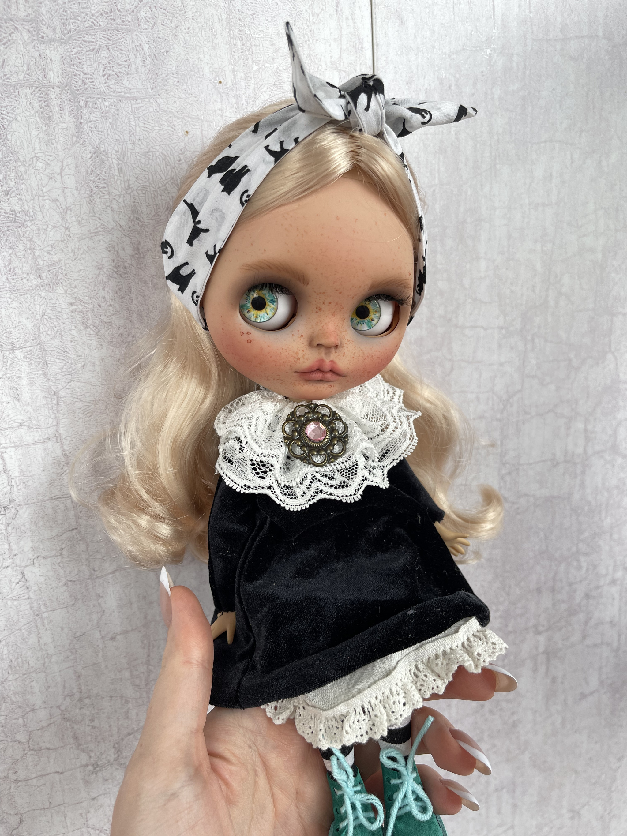 New Lika... - My, Doll, Needlework, Handmade, Needlework with process, Collecting, Author's toy, Customization, Blythe doll, Longpost