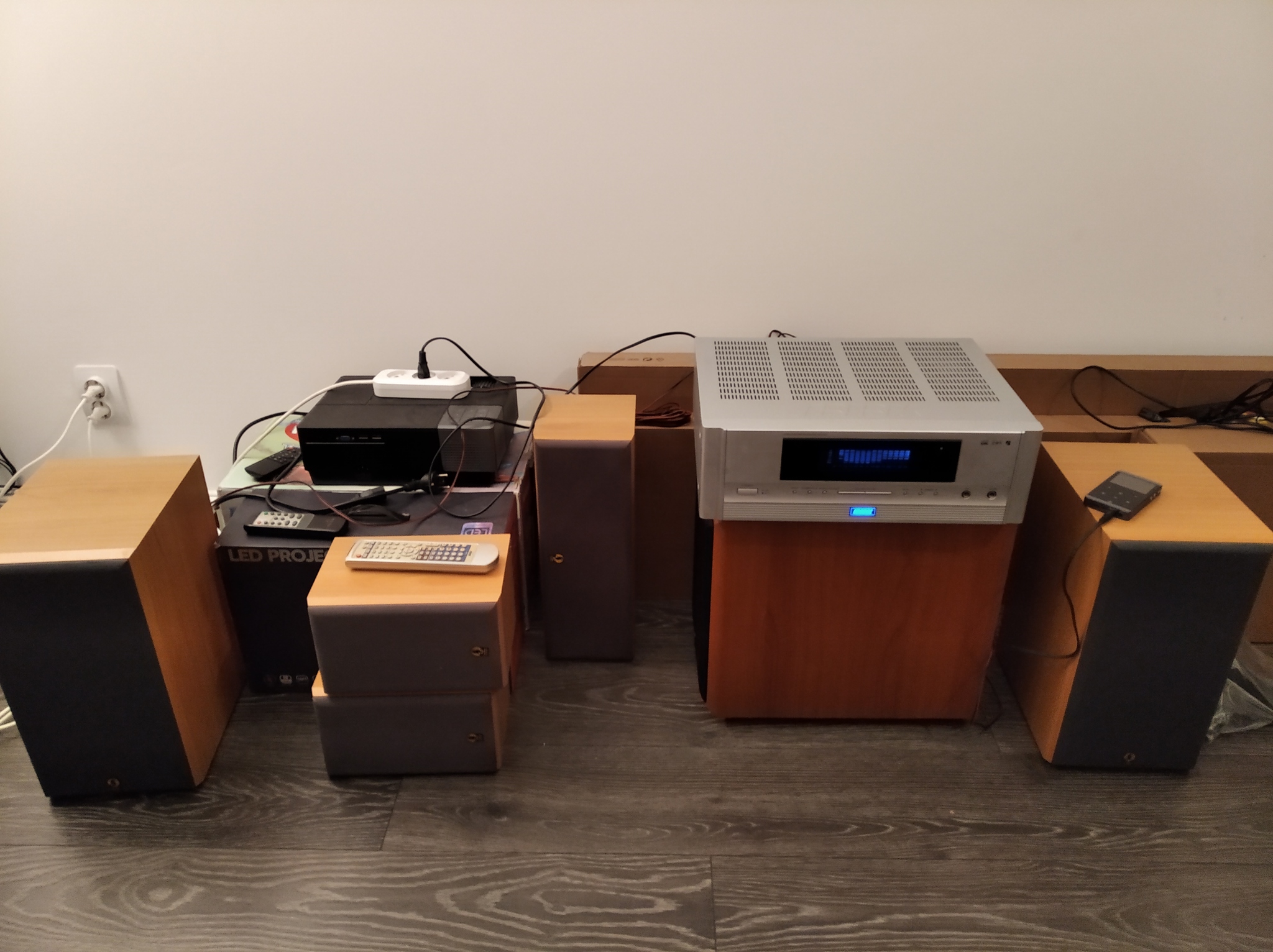 How I assembled my first 5.1 home theater with an AV receiver on the secondary - My, Home theater, Acoustics, Avito, Video, Youtube, Longpost