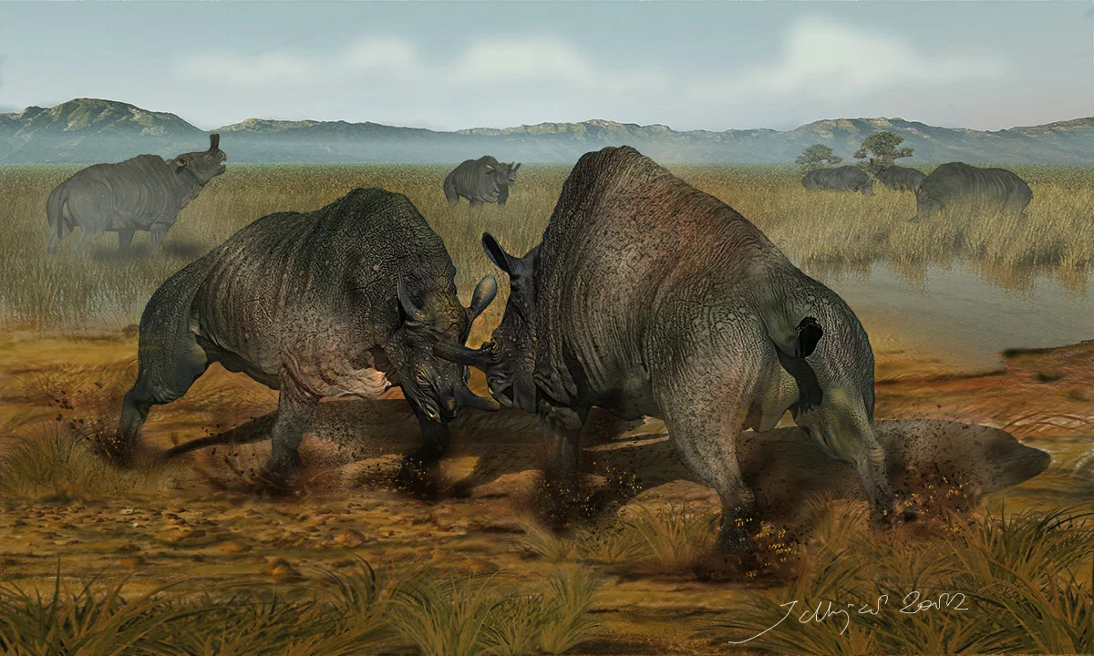 Brontotherium Size