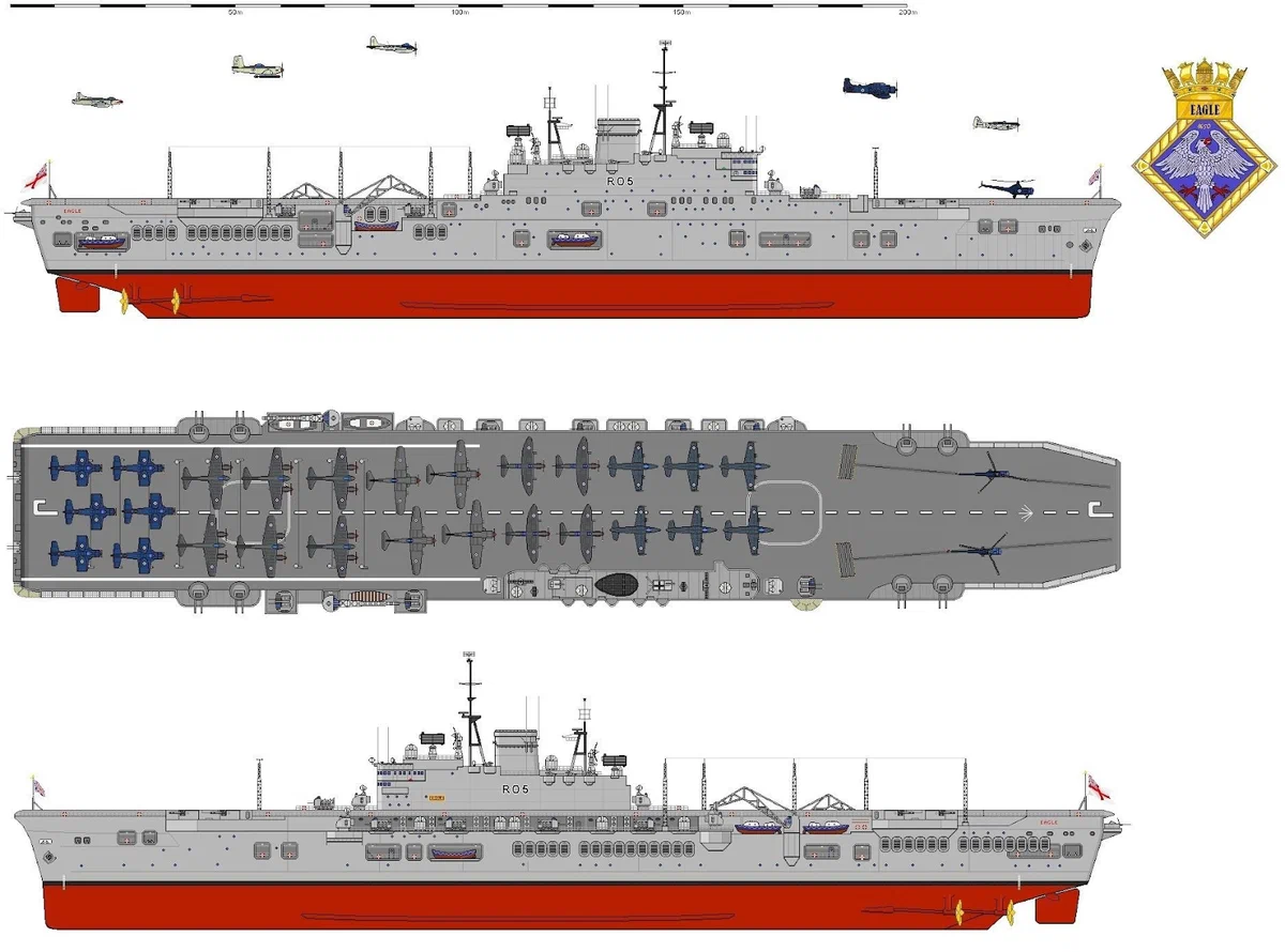 Aircraft carriers that made a class revolution. Pride of the British Navy - Eagle and Ark Royal - Story, Fleet, Facts, Ship, Longpost