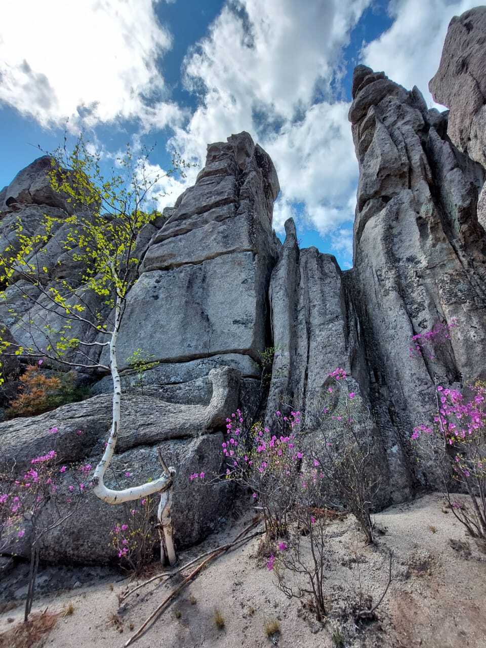 Primorsky Krai, rock complex Dragon Park - My, Primorsky Krai, The mountains, Longpost, Travels, The rocks, Mobile photography, beauty of nature, Sky, Clouds