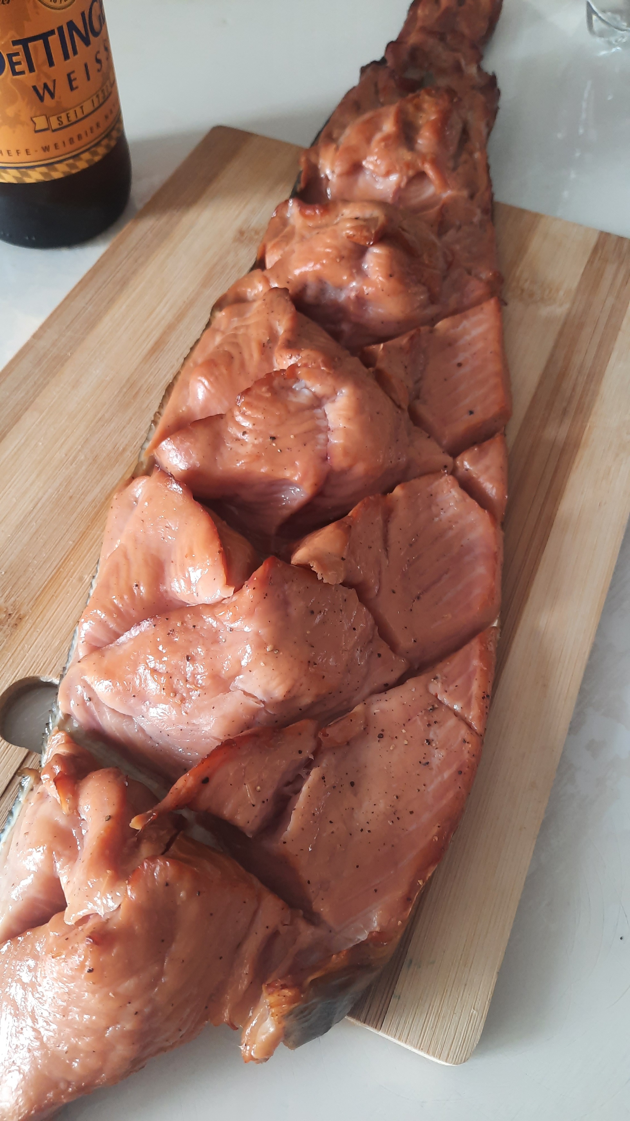 Recipe #14 Cold smoked salmon - A fish, Recipe, Longpost