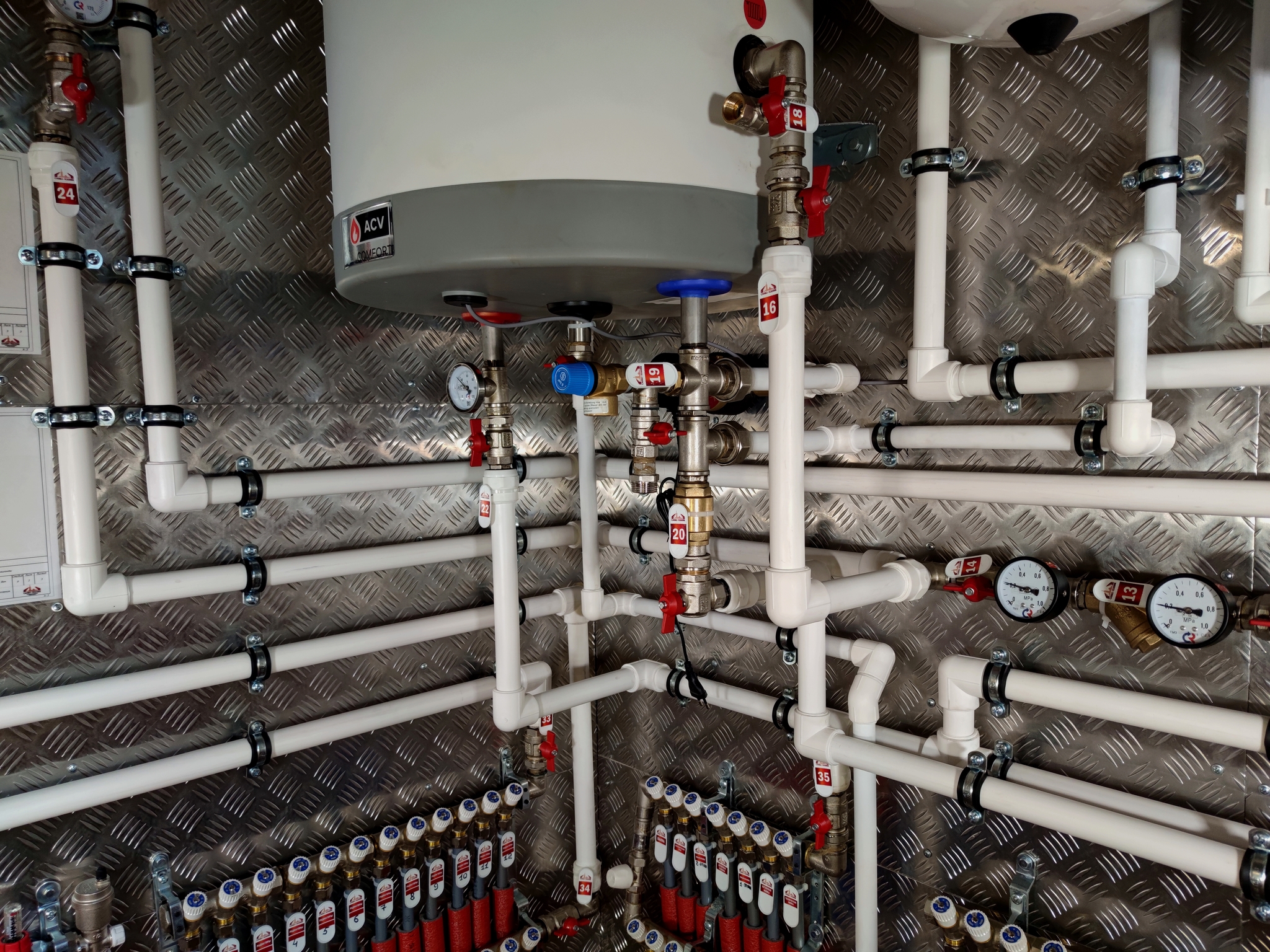 May 19, 2022. VELIGONTS, part 2 - My, Boiler room, Heating, Home construction, Boiler room, Plumbing, Private house, Water supply, Construction, Longpost