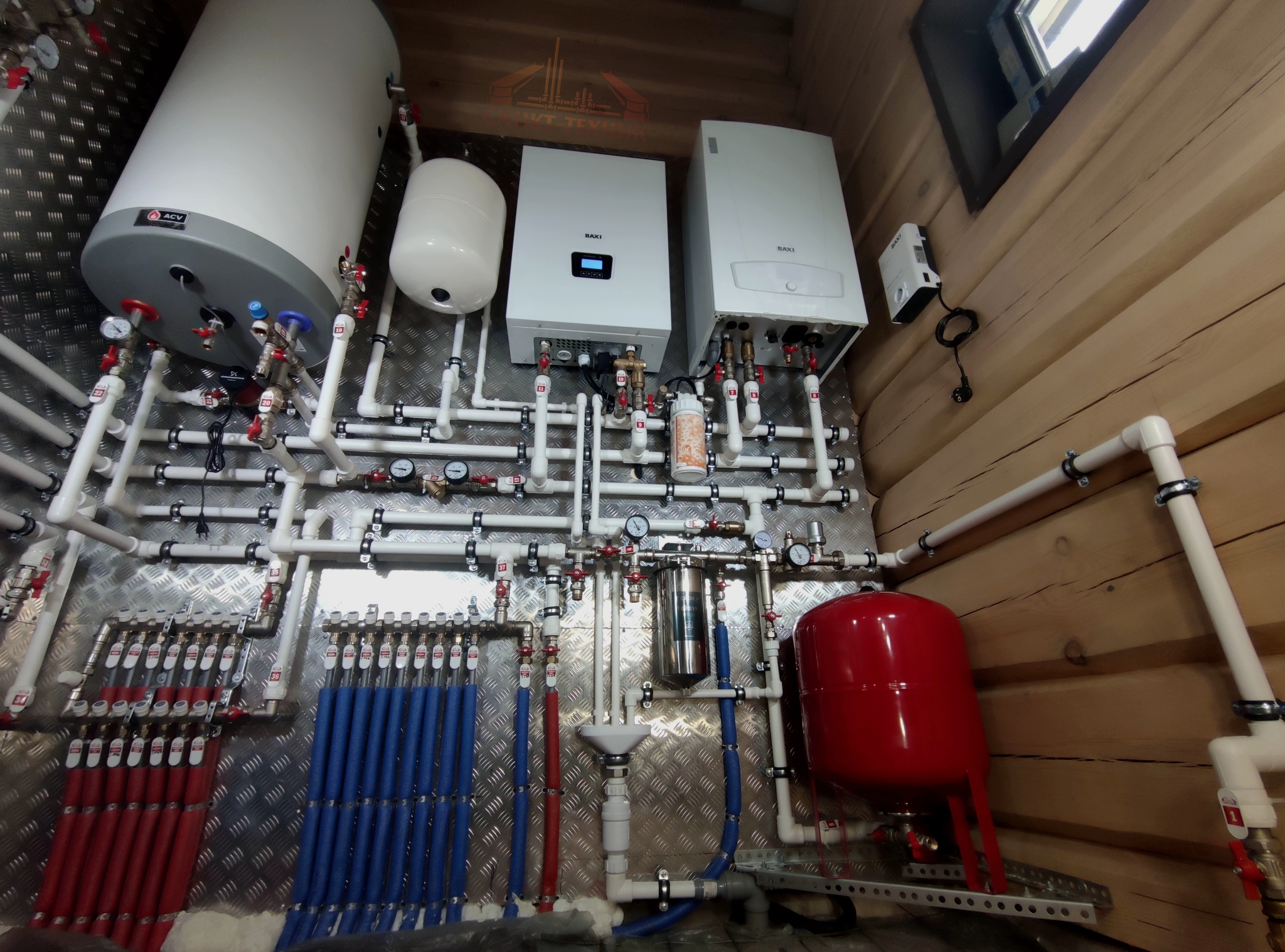 May 19, 2022. VELIGONTS, part 2 - My, Boiler room, Heating, Home construction, Boiler room, Plumbing, Private house, Water supply, Construction, Longpost