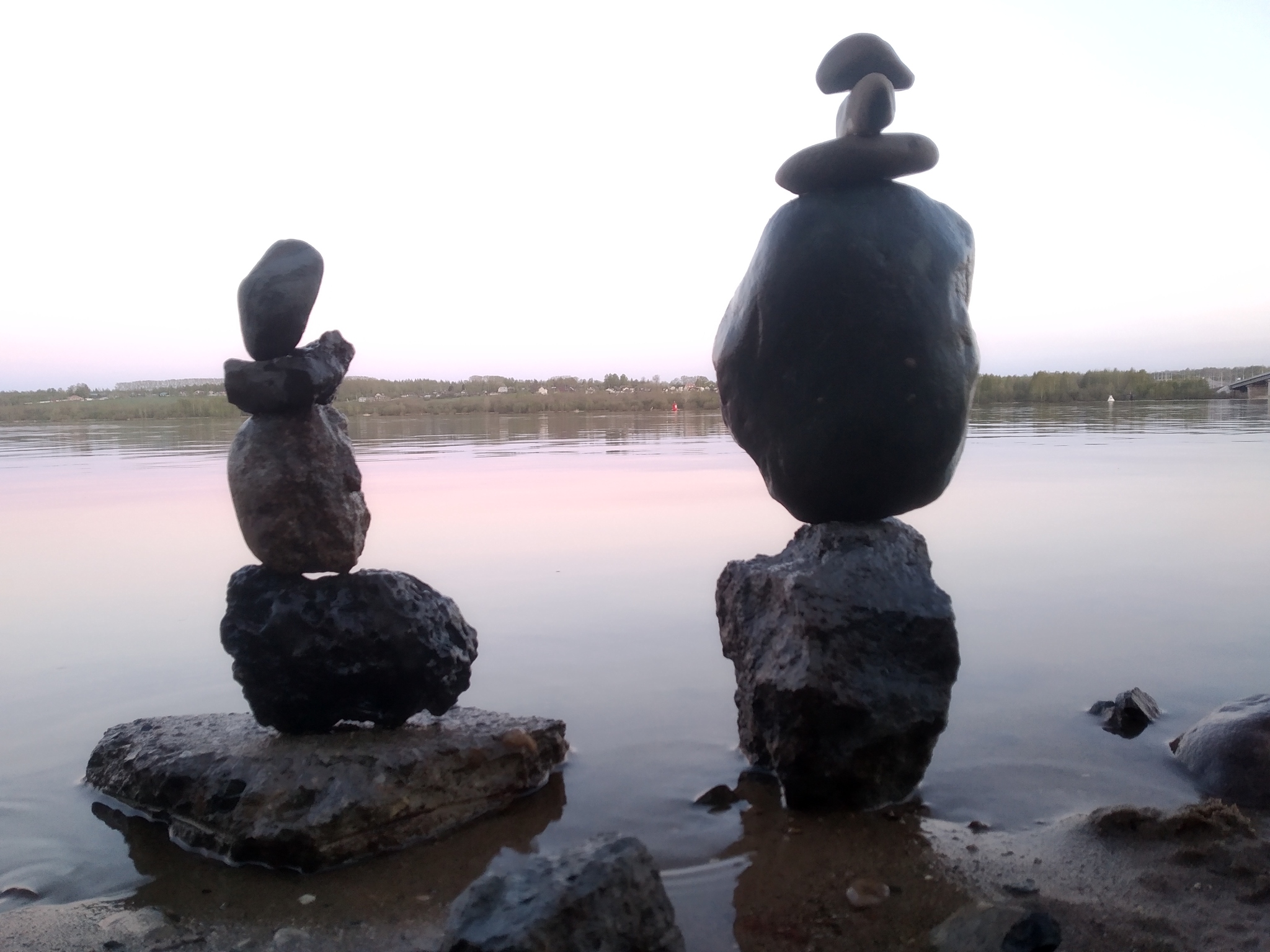 Pebbles Hobby - My, Balancing stones, Hobby, A rock, Longpost