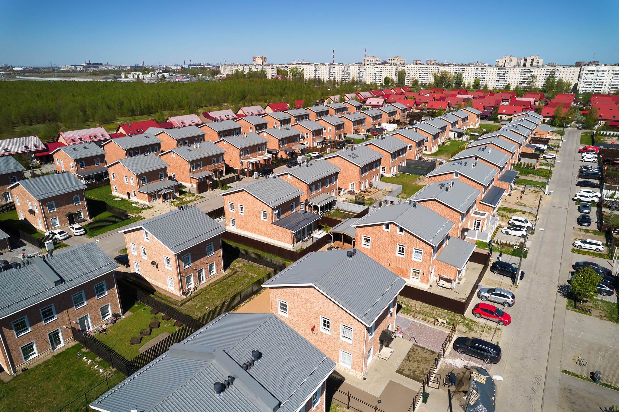 small houses - My, Kolpino, Saint Petersburg, House, Longpost