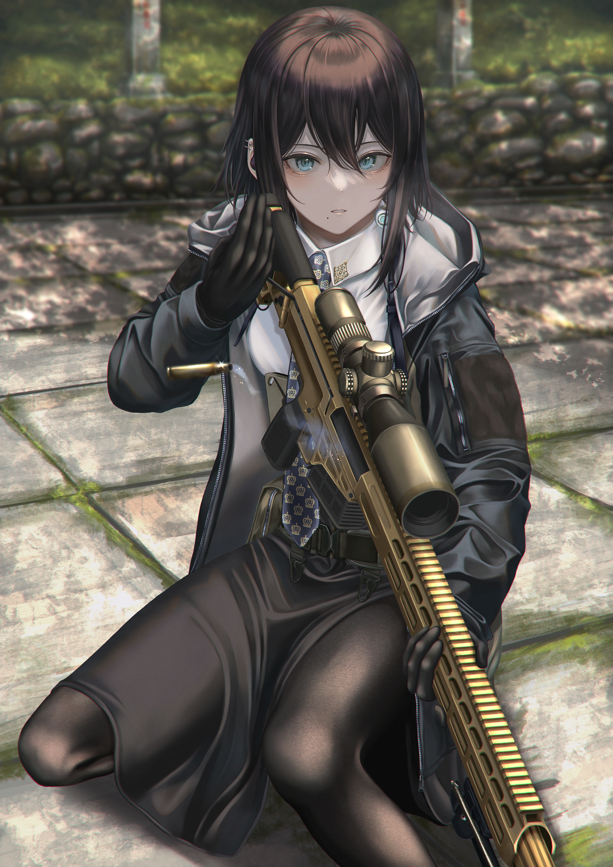 Sniper - Anime art, Original character, Anime, Snipers