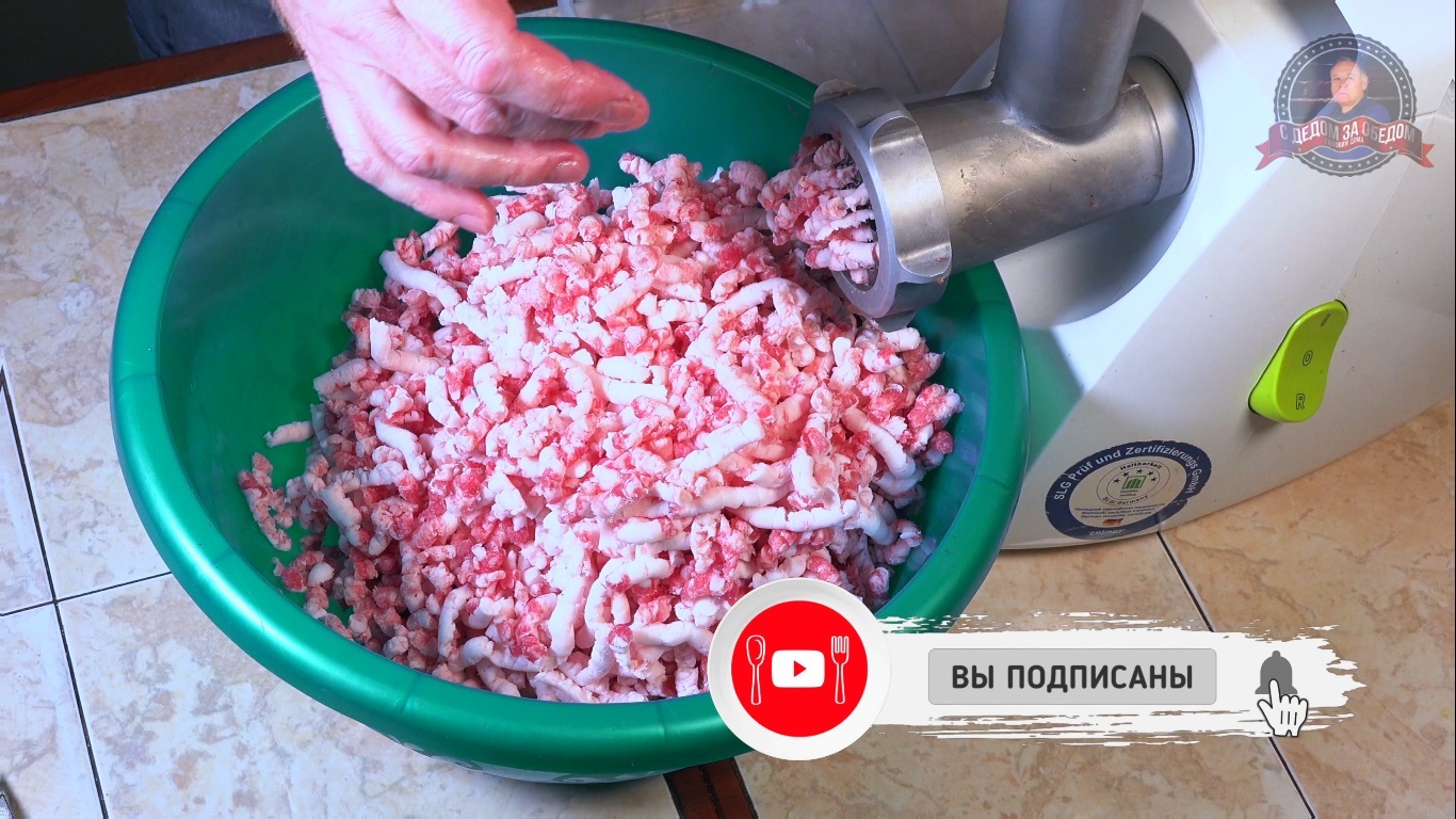 Odessa semi-smoked sausage from the Soviet Union | cooking at home - My, Sausage, Recipe, Food, Video recipe, Cooking, With grandfather at lunch, Video, Youtube, Longpost