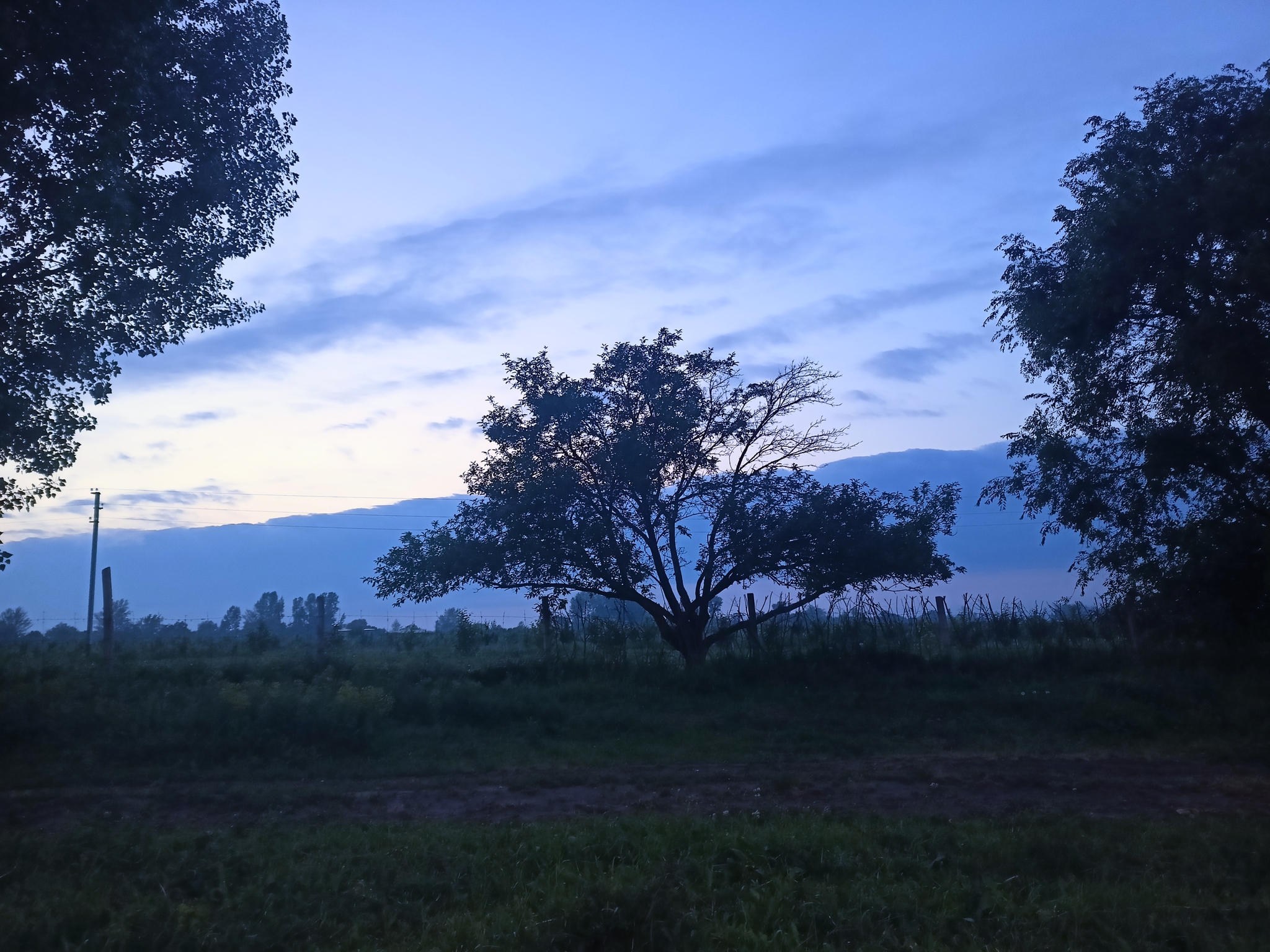 Evening in my village - My, The photo, Nature, Cloudy, The mountains, Evening, Kazakhstan, Almaty Oblast, Esik