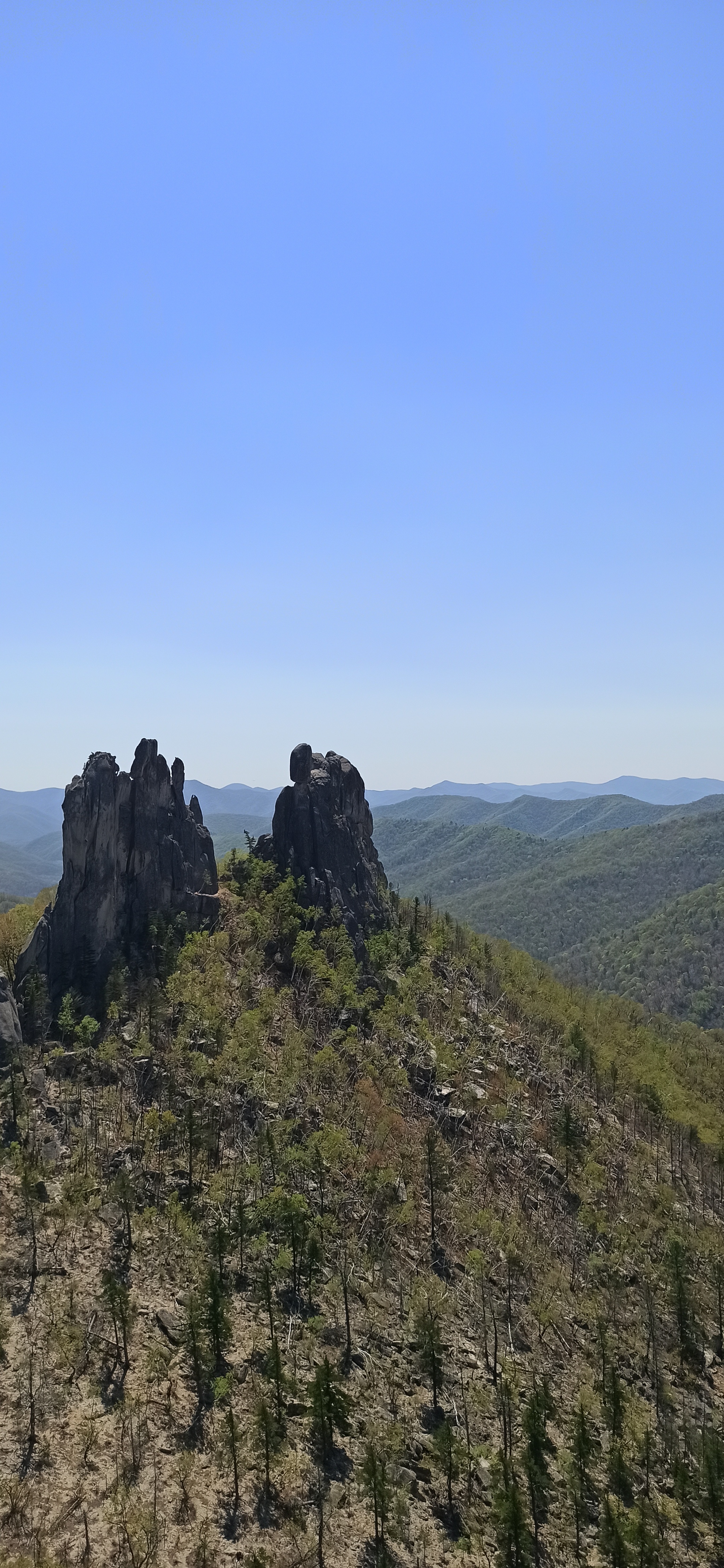 Primorsky Krai, rock complex Dragon Park - My, Primorsky Krai, The mountains, Longpost, Travels, The rocks, Mobile photography, beauty of nature, Sky, Clouds