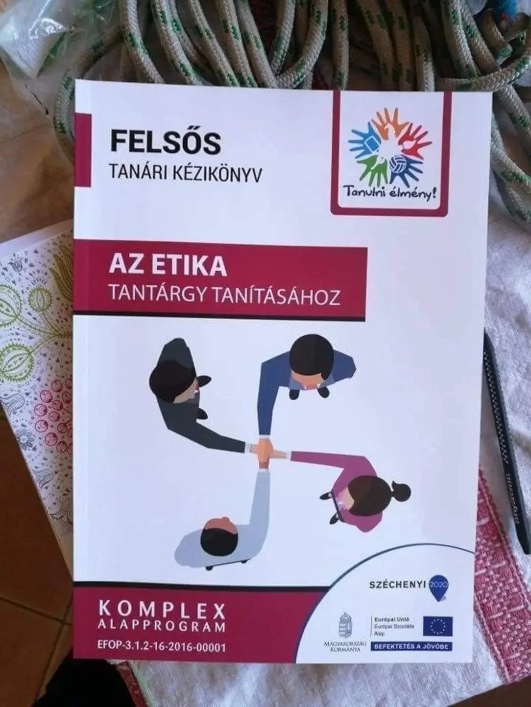 Hungarian textbook on ethics - Textbook, Ethics, Hungary, Swastika