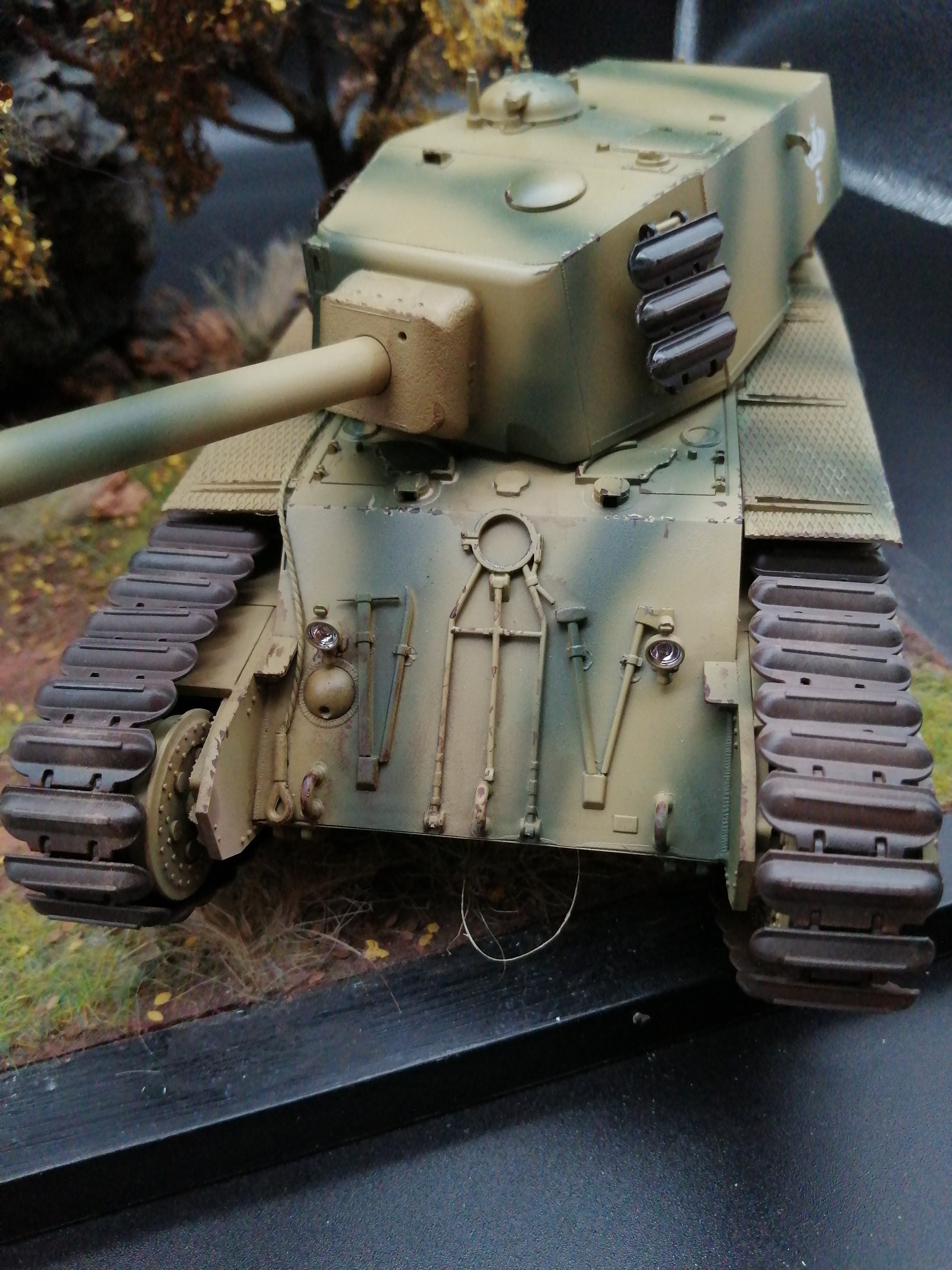 Big Frenchman with a long arm - My, Tanks, Stand modeling, Military equipment, Longpost