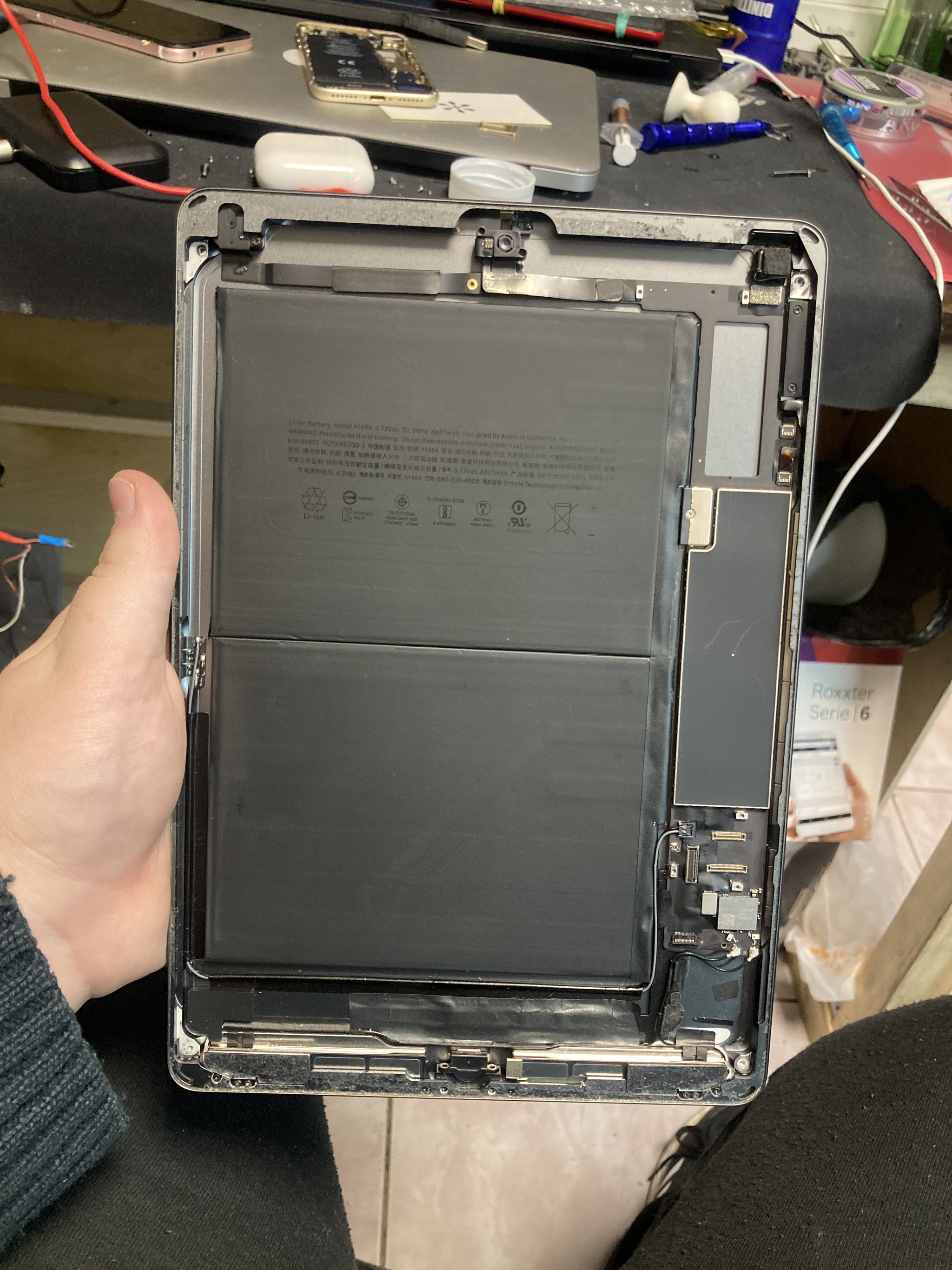 iPad and its typical malfunction - My, Ремонт телефона, Repair of equipment, Apple repair, Repair, Longpost