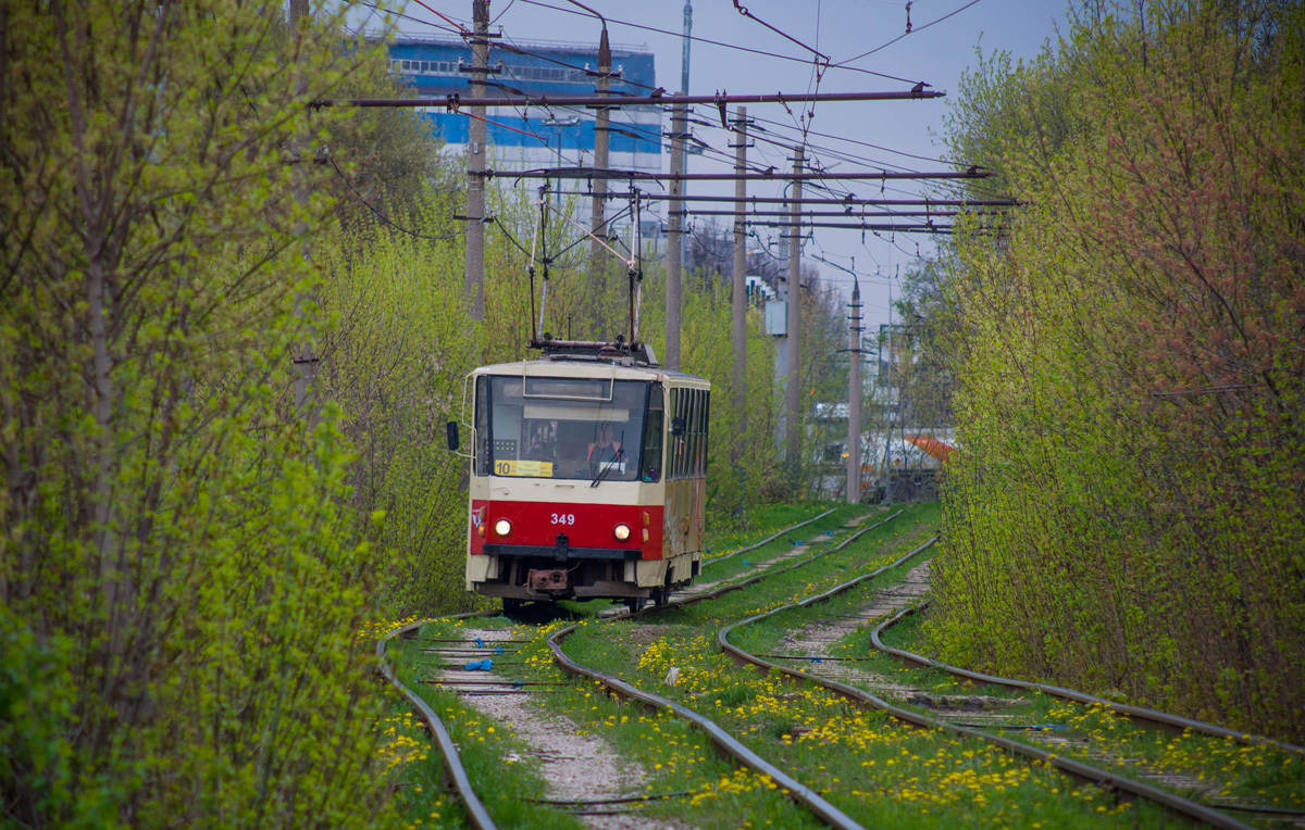 spring tram - My, The photo, Tram, Spring, Tatra, Tula