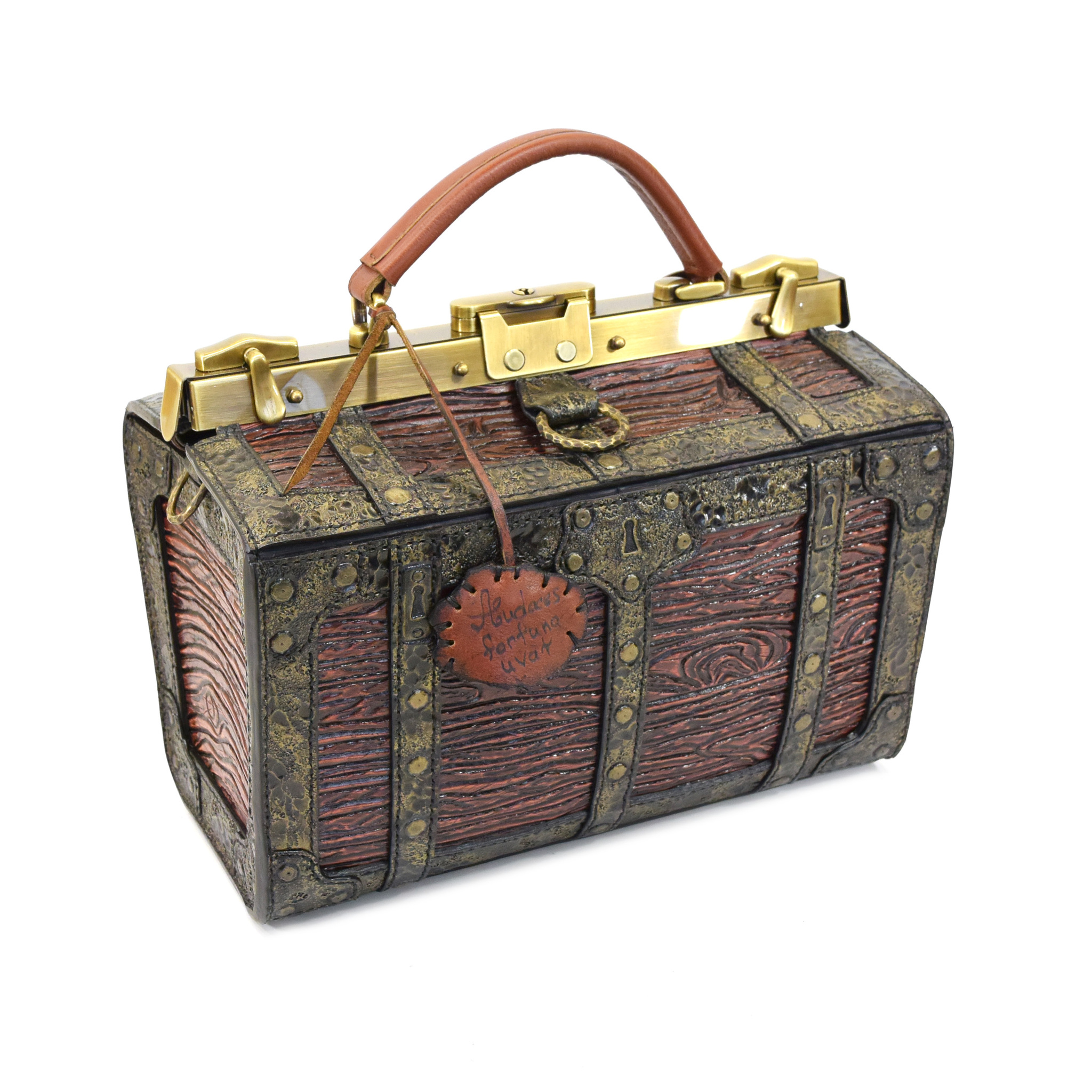 Pirate chest. - My, Longpost, Life stories, Needlework with process, Hobby, Leather products, Handmade