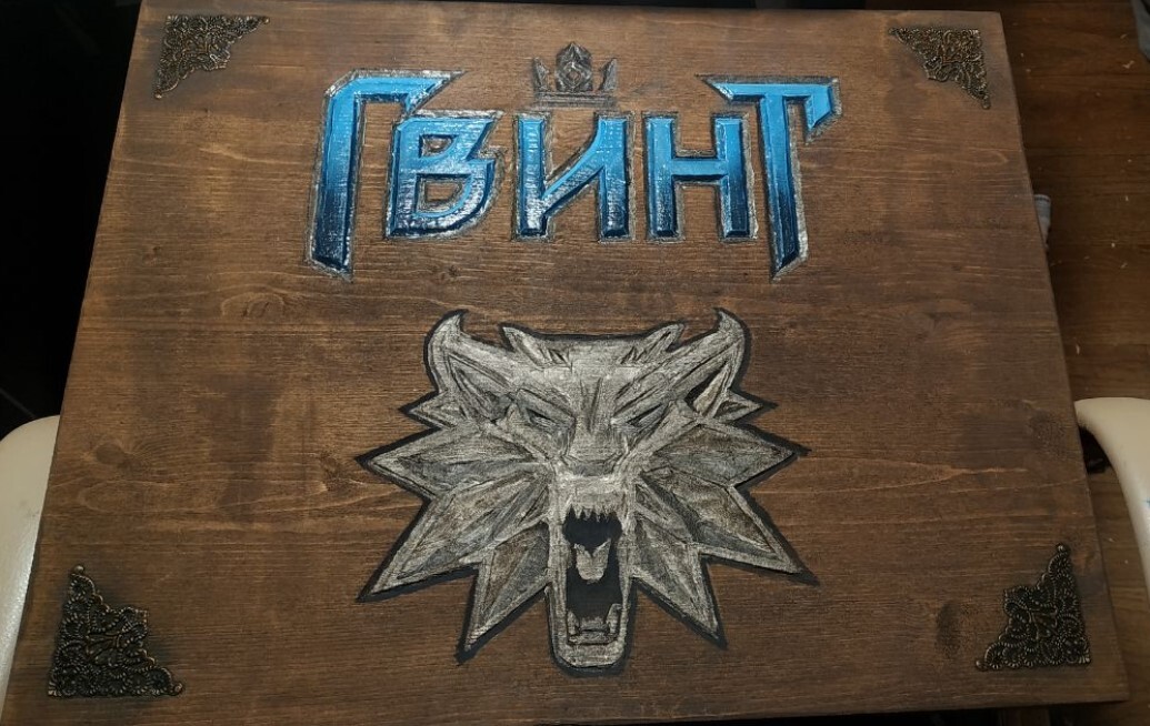 Gwent Board - My, Needlework with process, Witcher, Gwent, Card game, Cards, With your own hands, Longpost