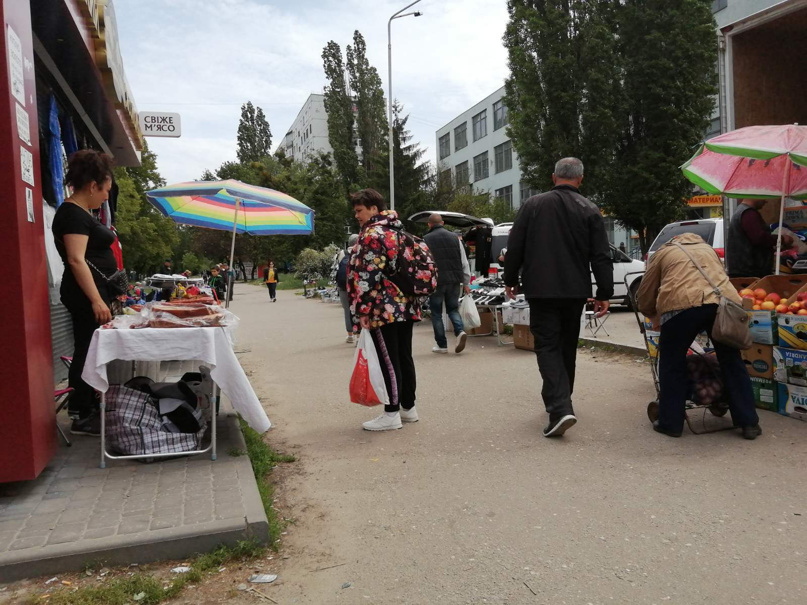 Хроники выживающей в Харькове. 26.05.2022. Часть 1. Наш базар, еду в центр  | Пикабу