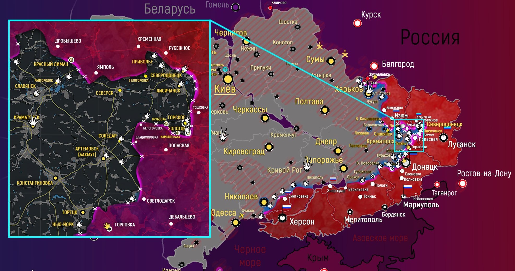 Что известно о ситуации вокруг Северодонецка? | Пикабу