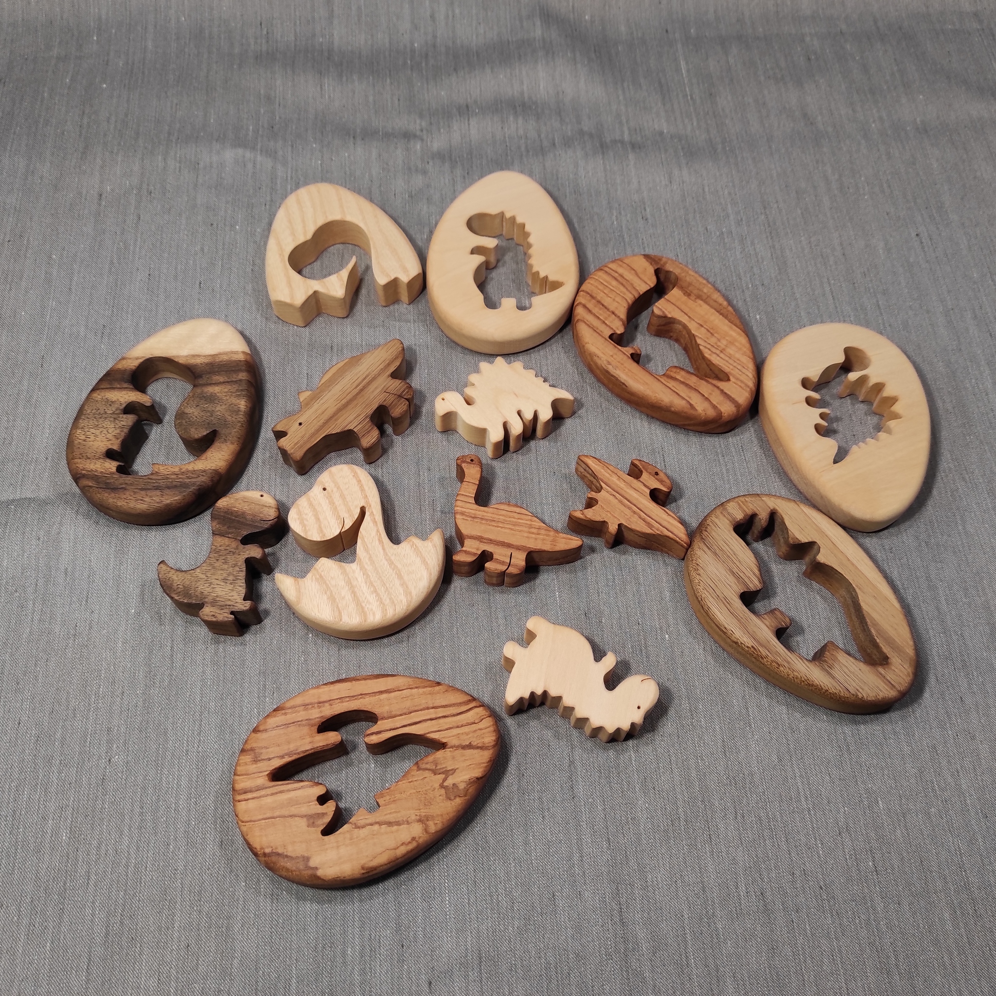 Wooden dinosaurs, no process needlework - My, Woodworking, Wood products, Needlework without process, Dinosaur Egg, Dinosaurs, Video, Youtube