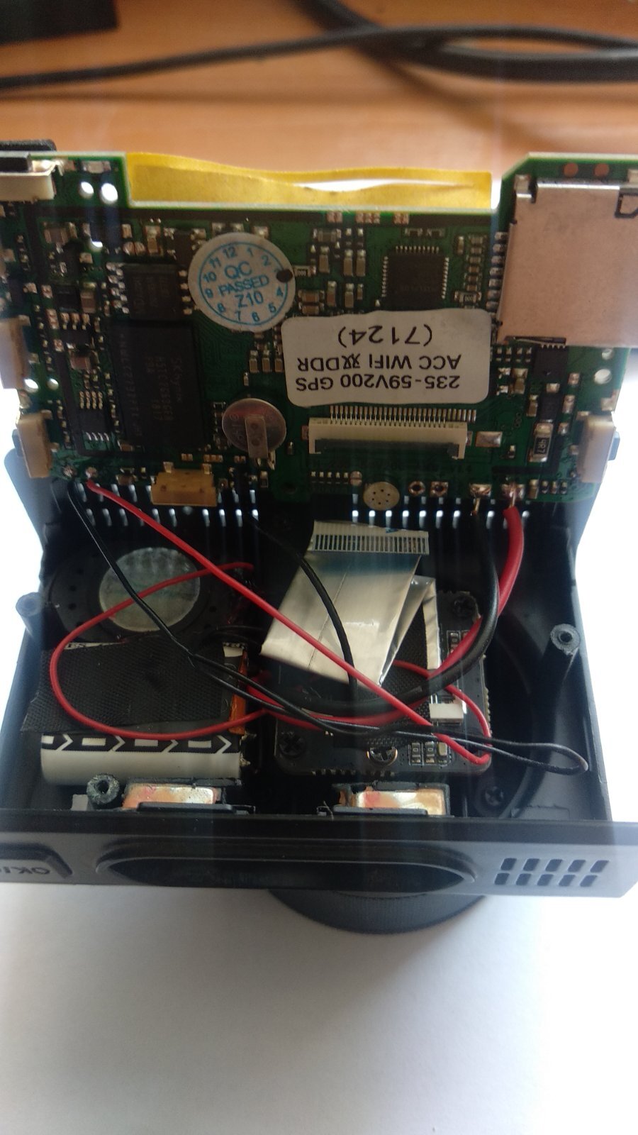 Видео регистратор Carcam q6 разборка | Пикабу