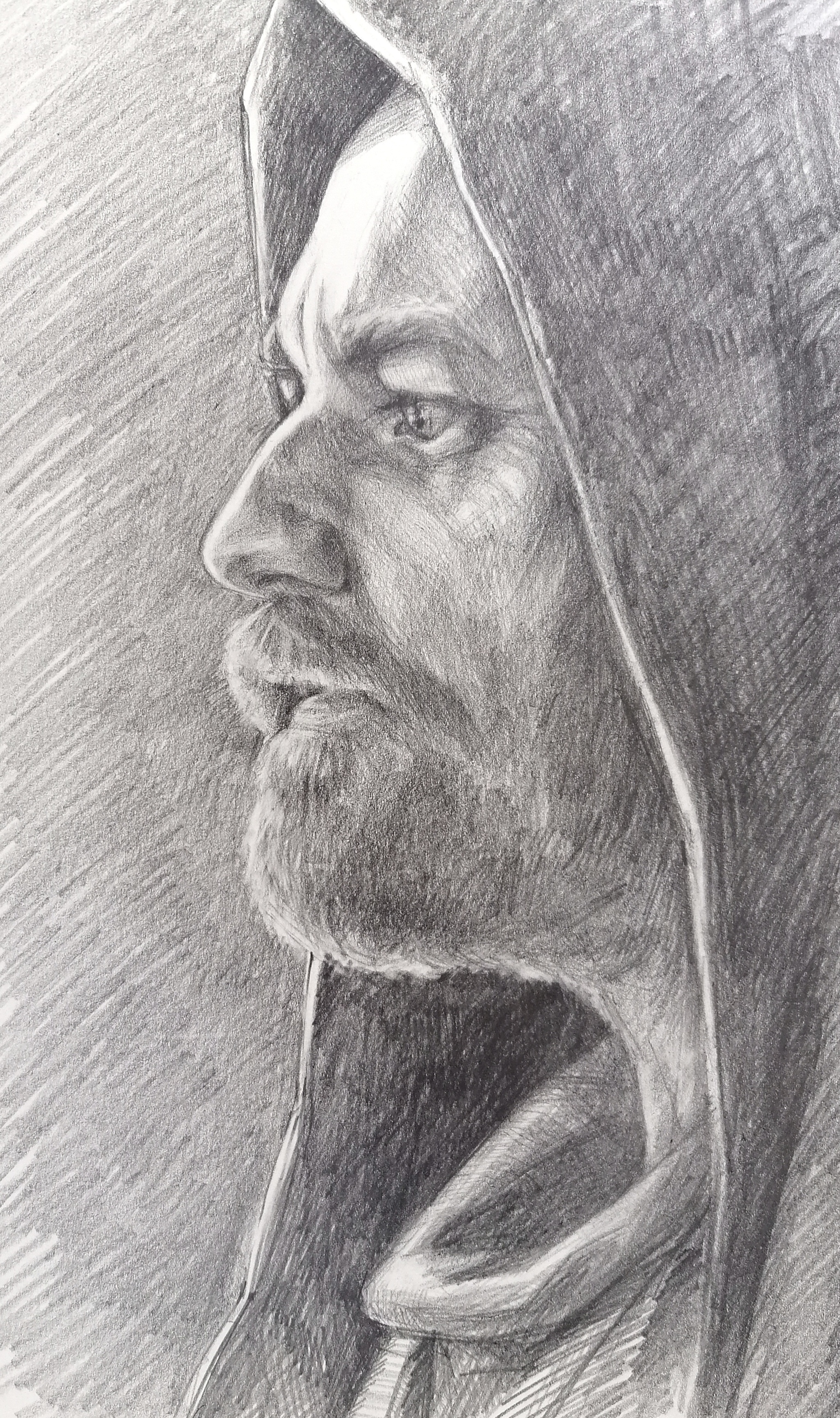 Hello There - My, Star Wars, Drawing, Sketch, Pencil