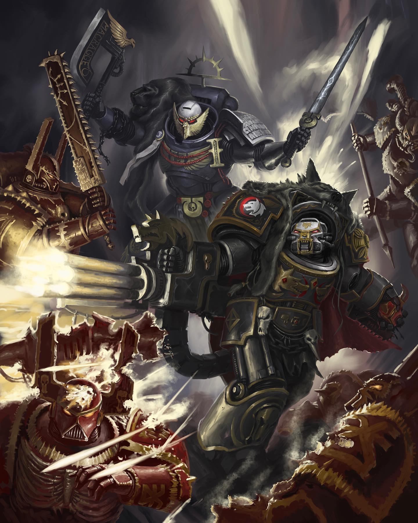 Update in the collection of books on Warhammer 40k from 11/02/2022 ...