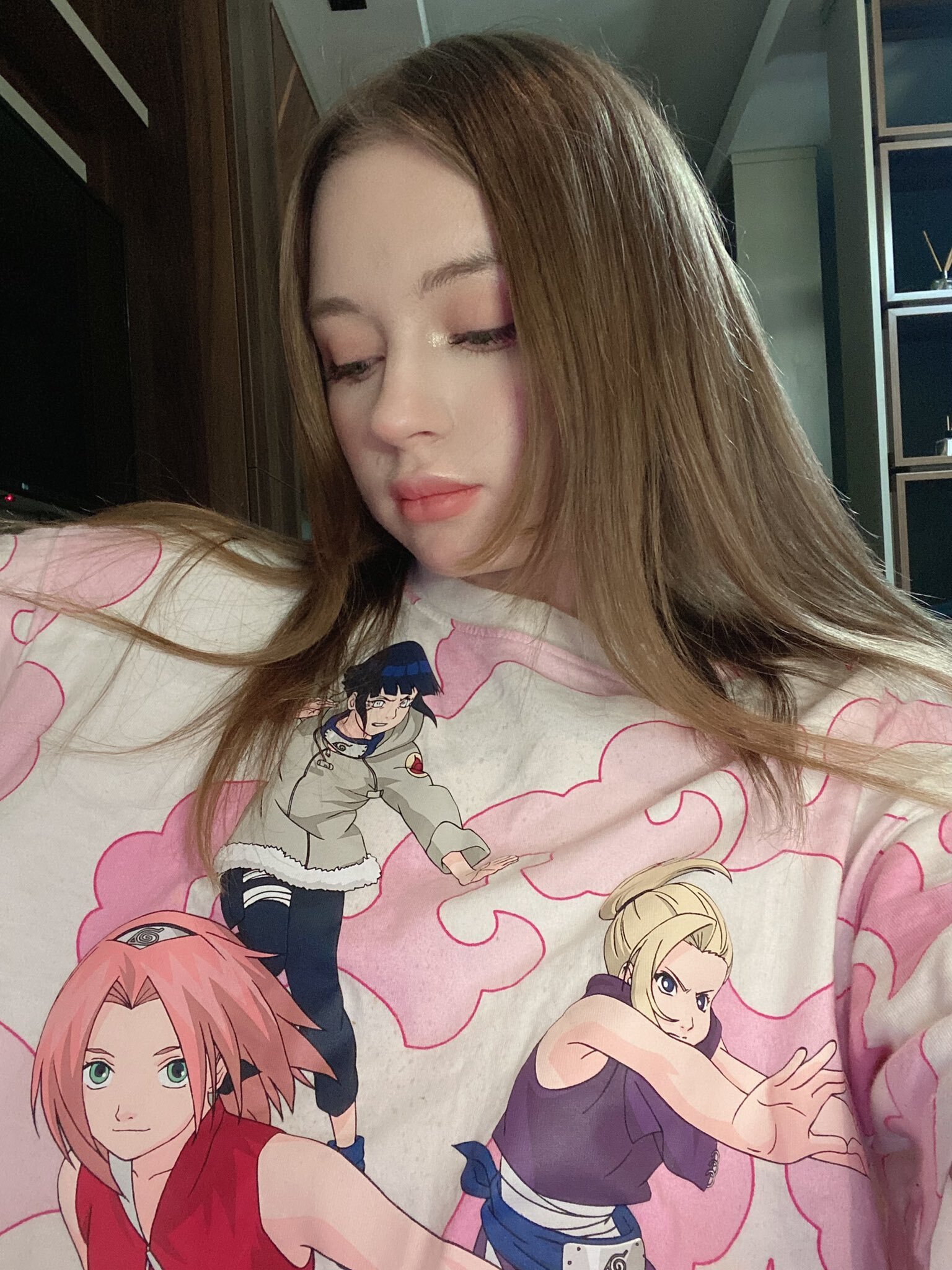 Who is your favorite anime girl? i like sakura chan - NSFW, My, Erotic, Boobs, Bunnysuit, Housemaid, Pantsu, Back view, Longpost, Anime, Girls, Naruto